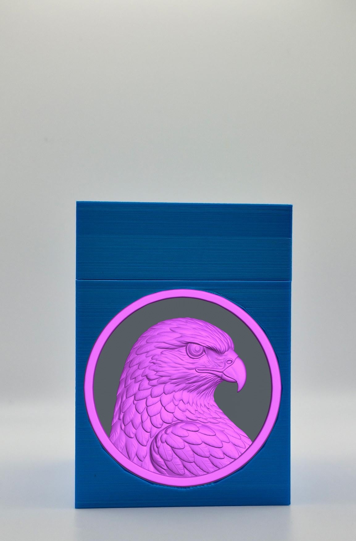 Eagle Card Box — Blue