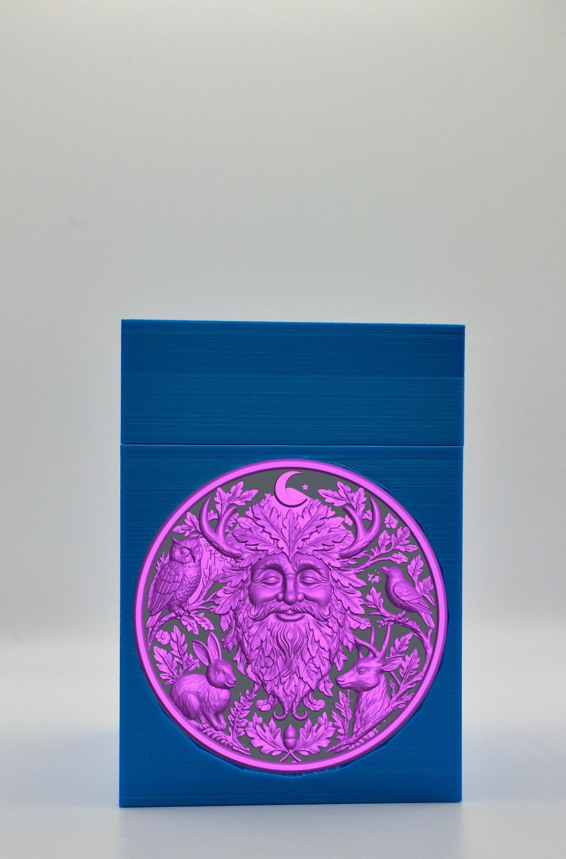 Tree Spirit Card Box — Blue