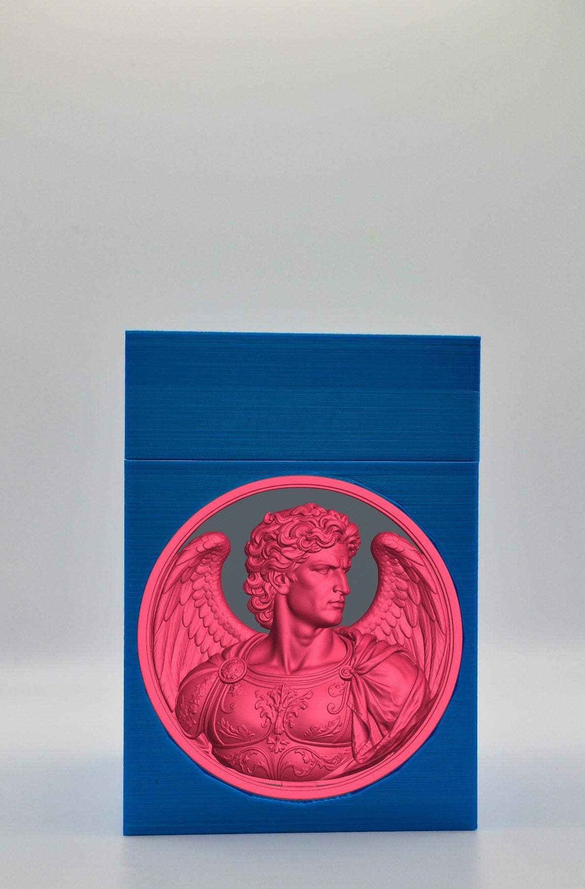 Angel Card Box — Blue
