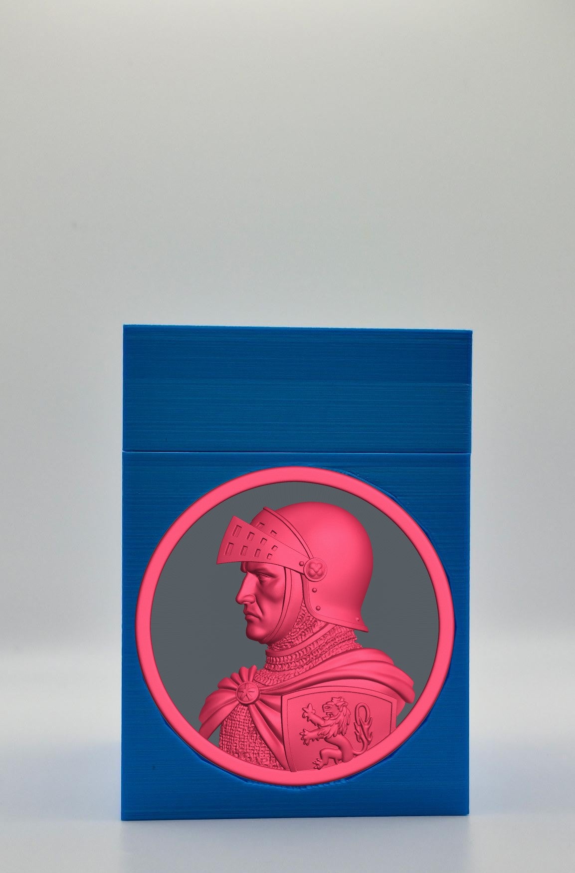 Knight Card Box — Blue