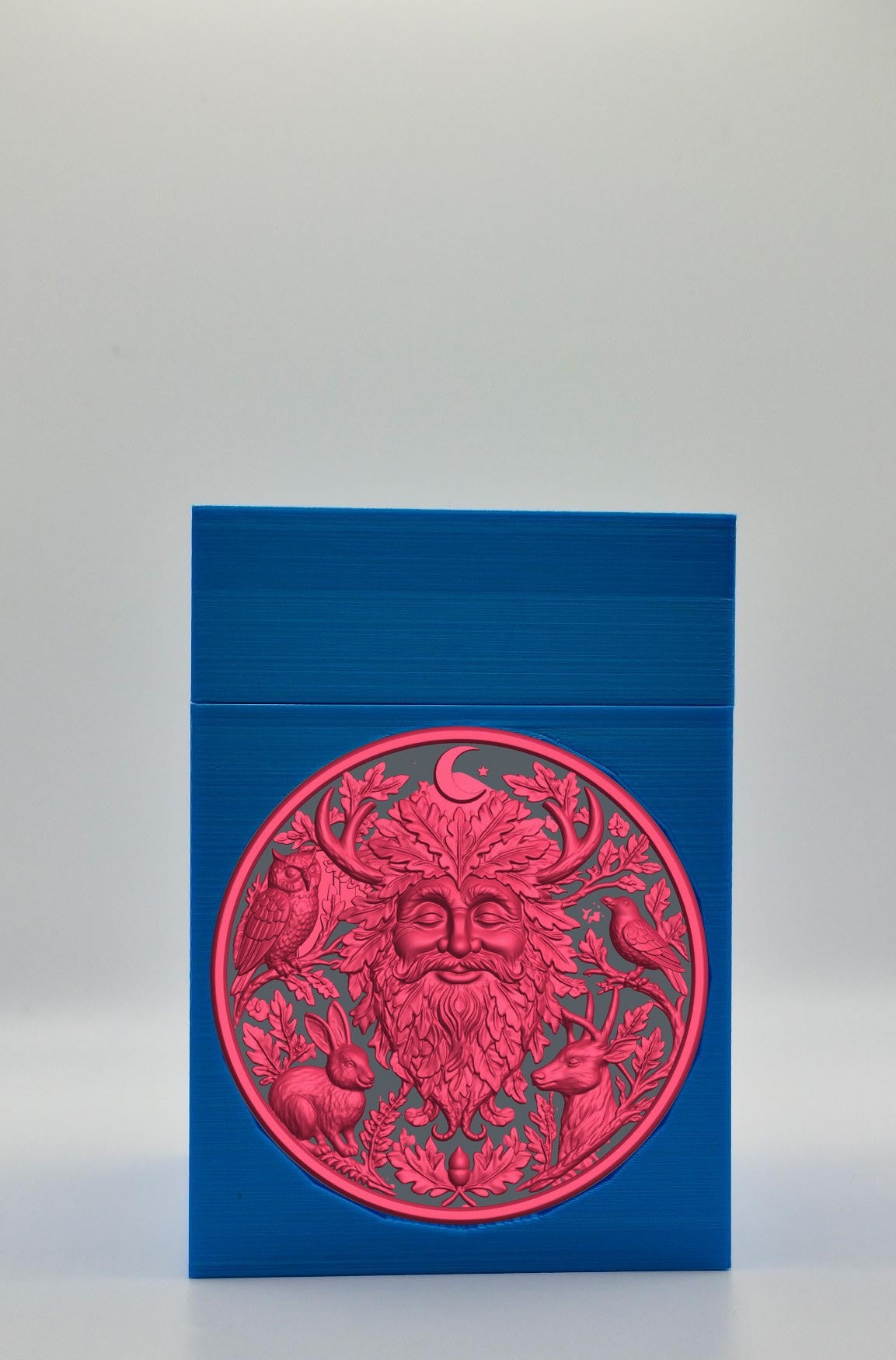 Tree Spirit Card Box — Blue