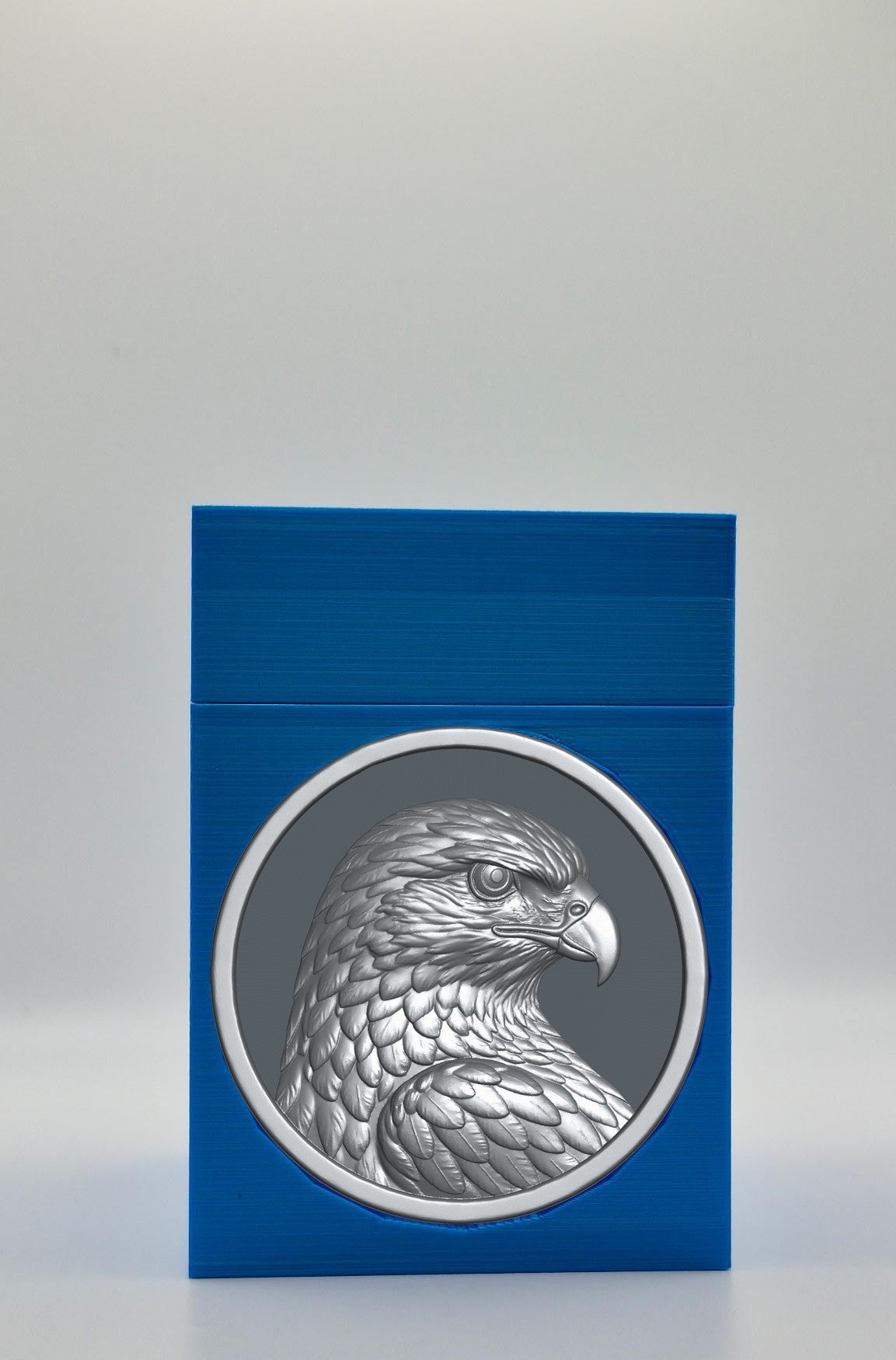 Eagle Card Box — Blue