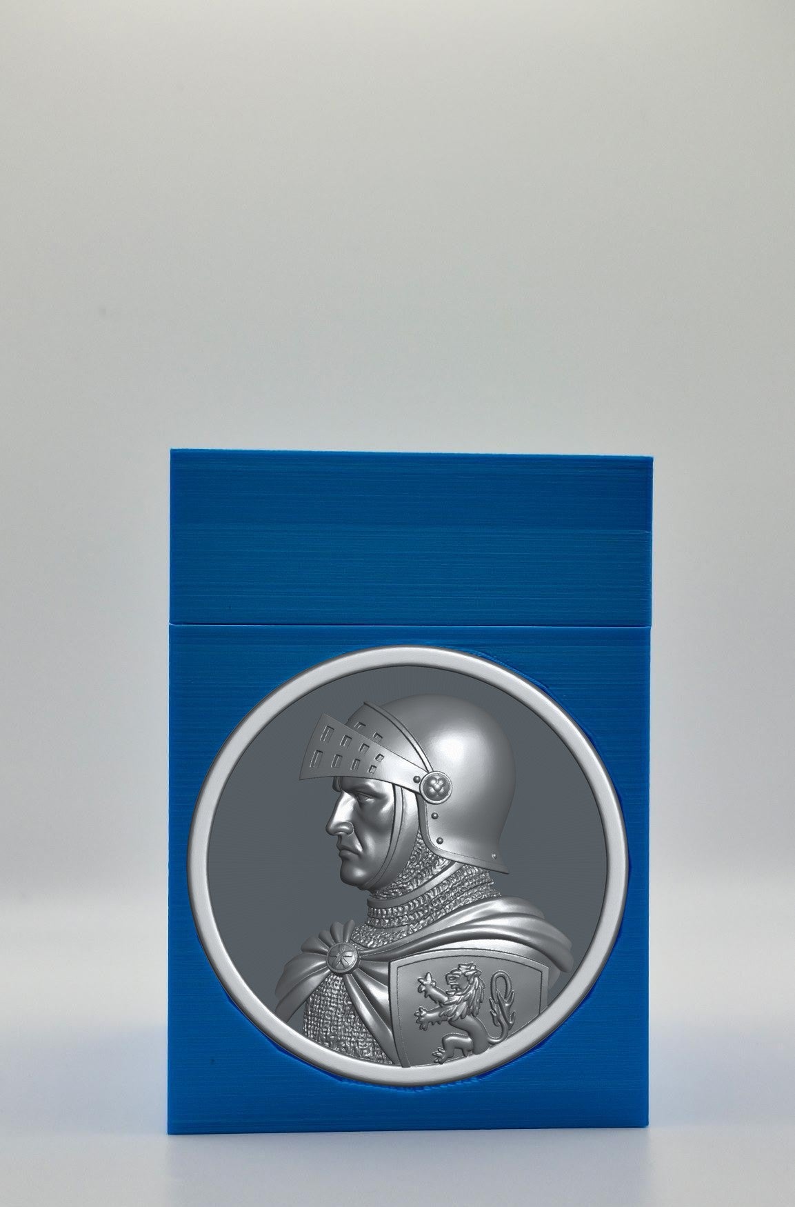 Knight Card Box — Blue