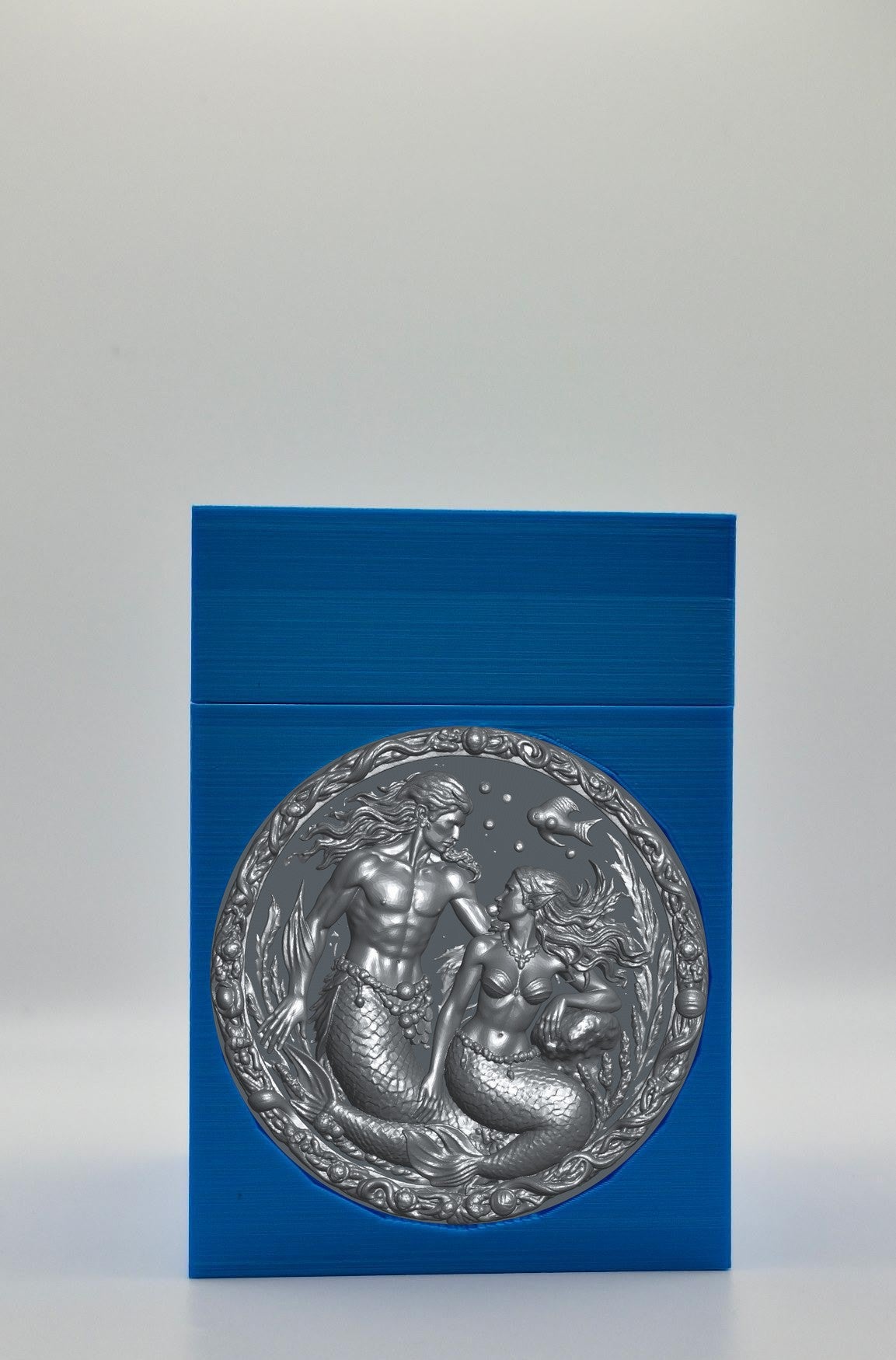 Merfolk Card Box — Blue