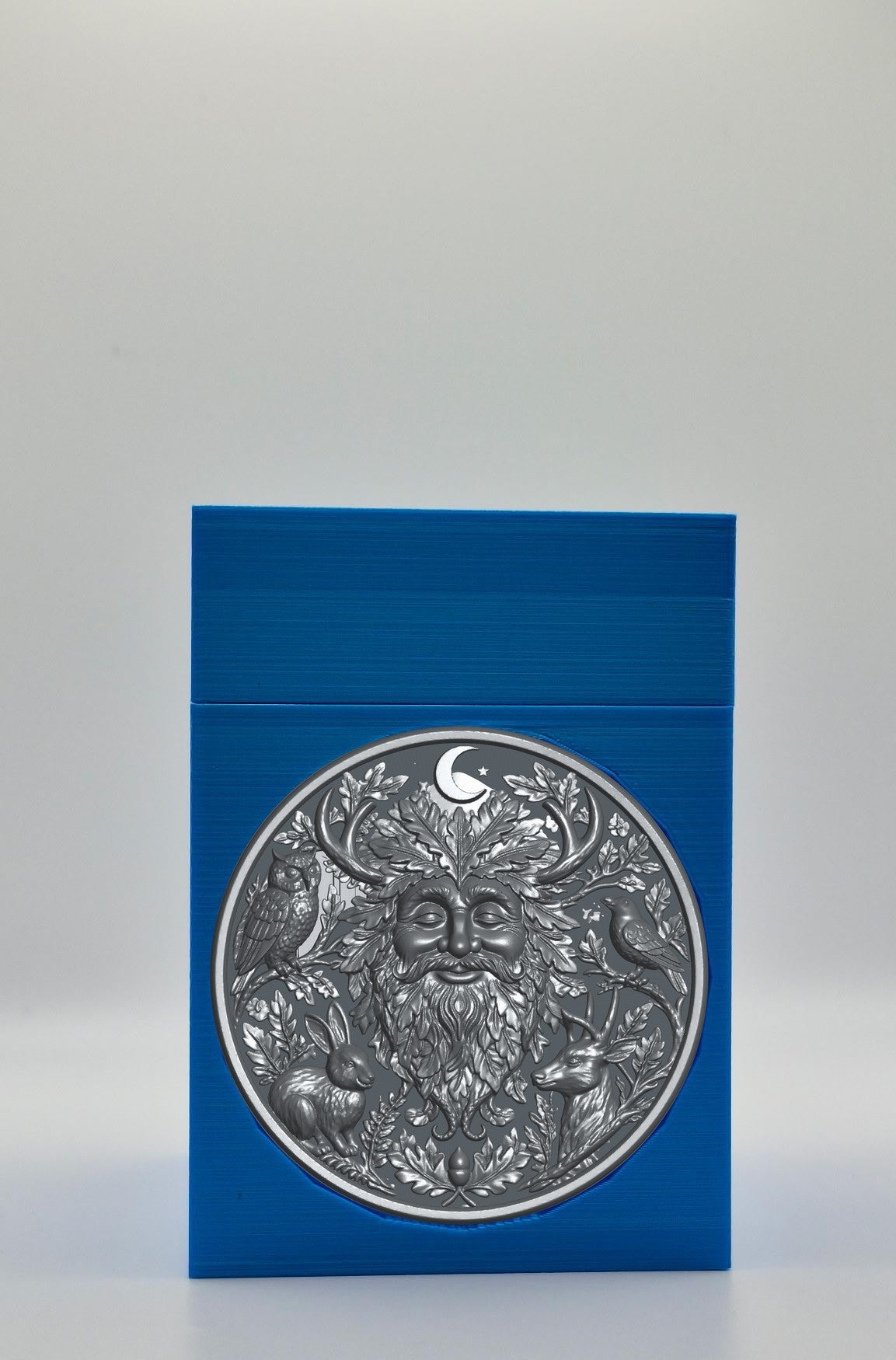 Tree Spirit Card Box — Blue