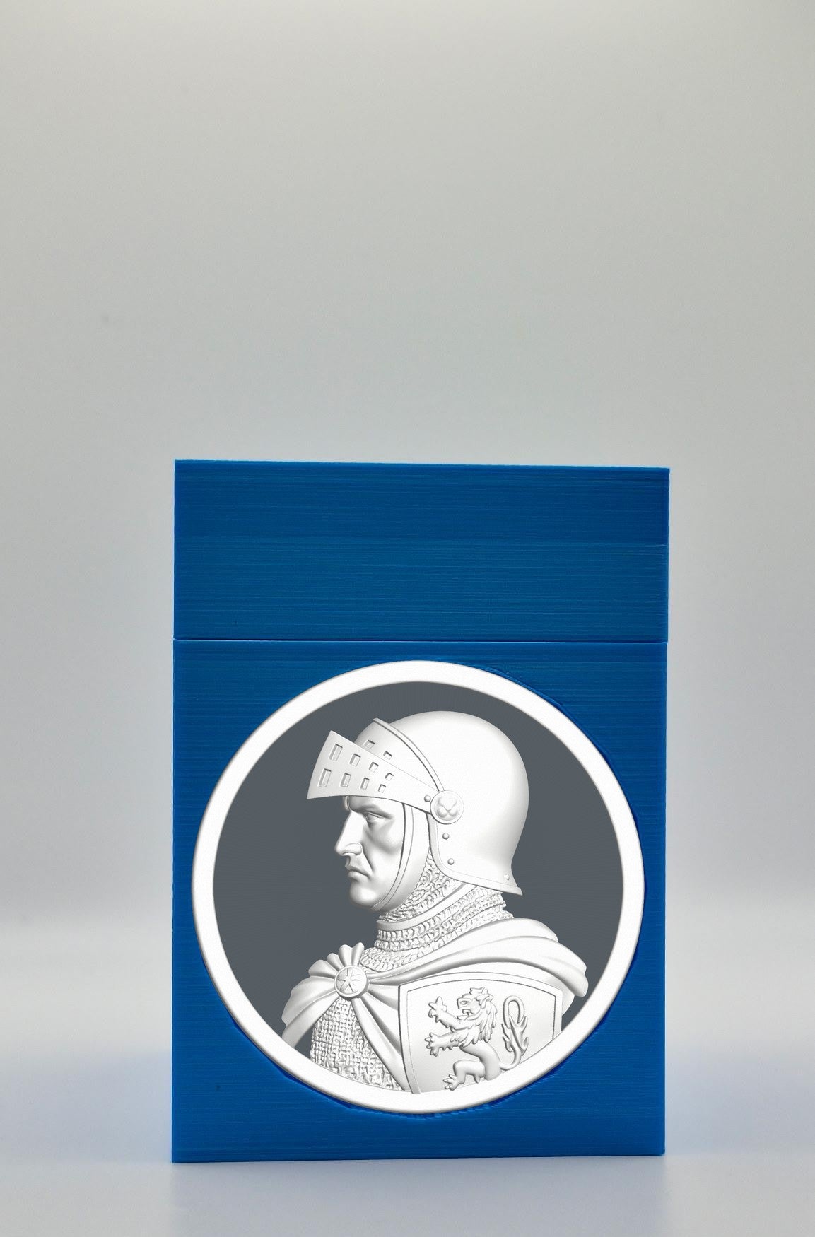 Knight Card Box — Blue