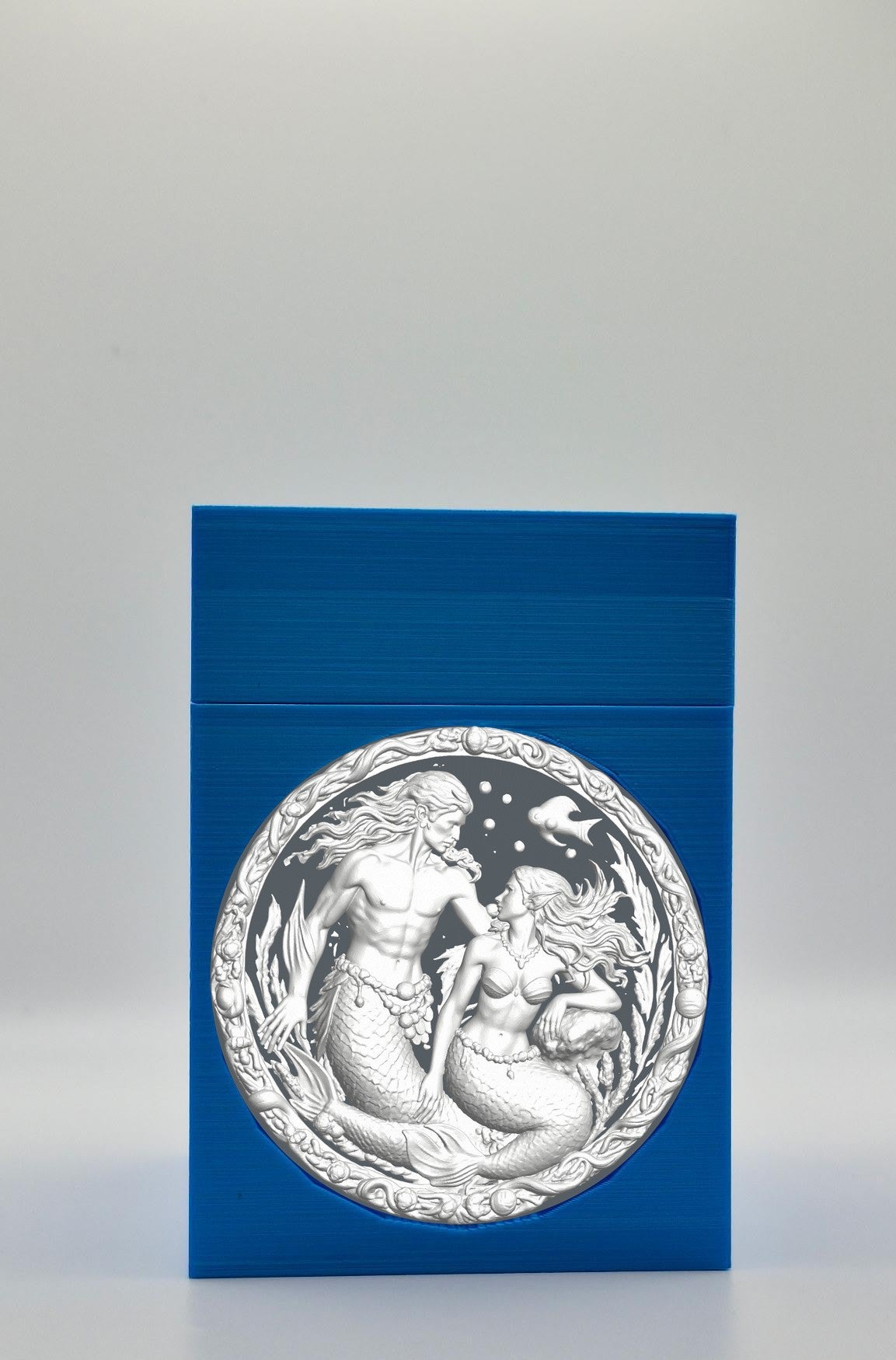 Merfolk Card Box — Blue