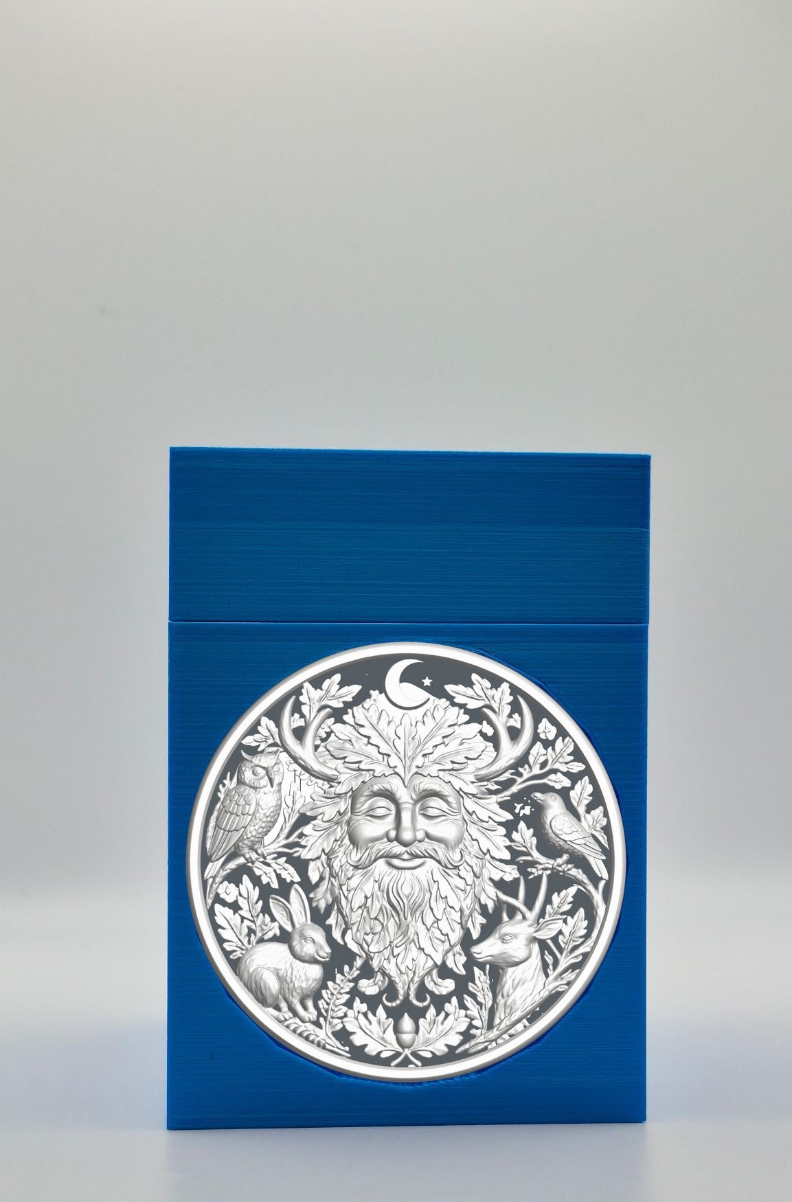 Tree Spirit Card Box — Blue