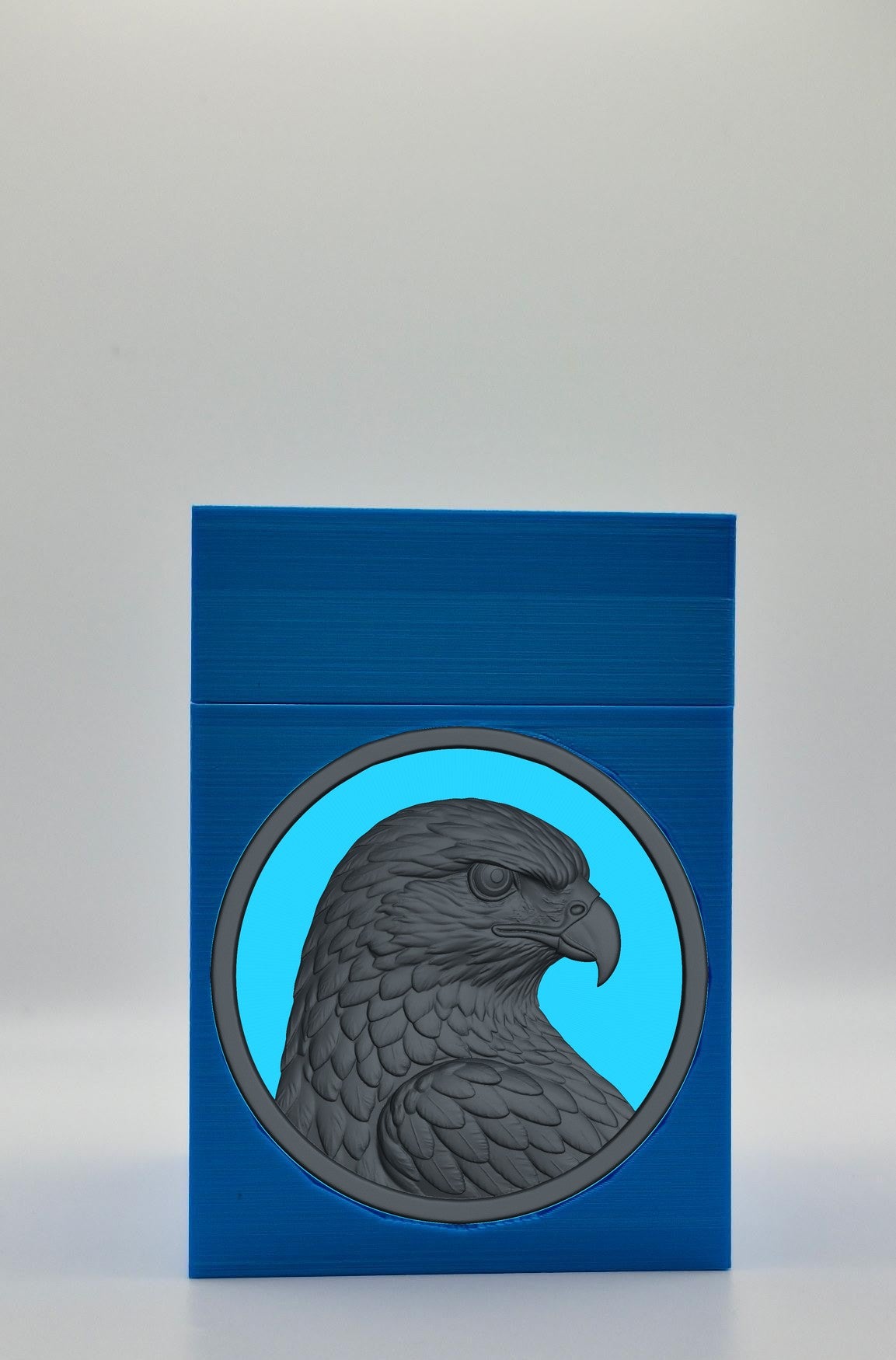 Eagle Card Box — Blue