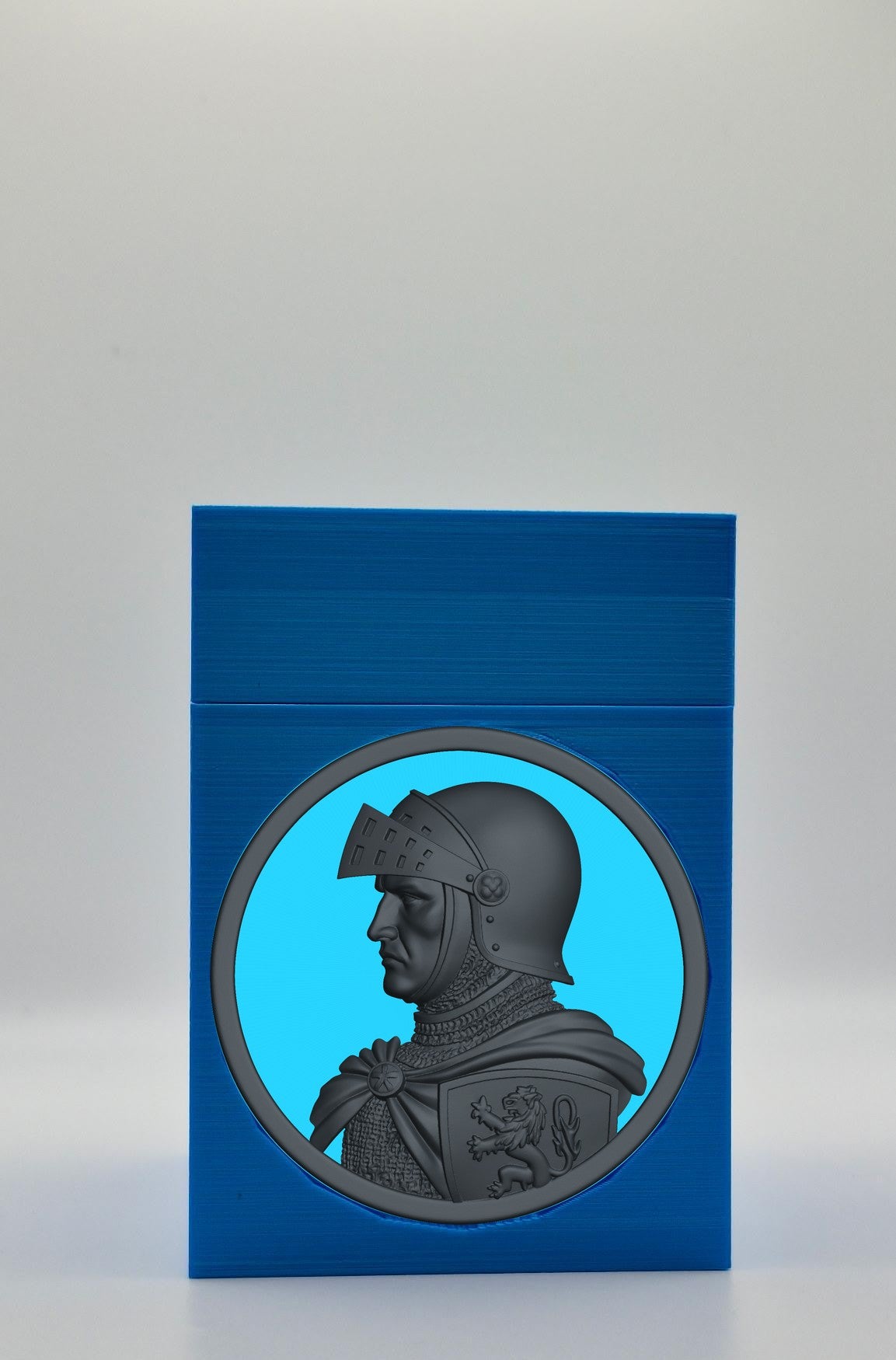 Knight Card Box — Blue