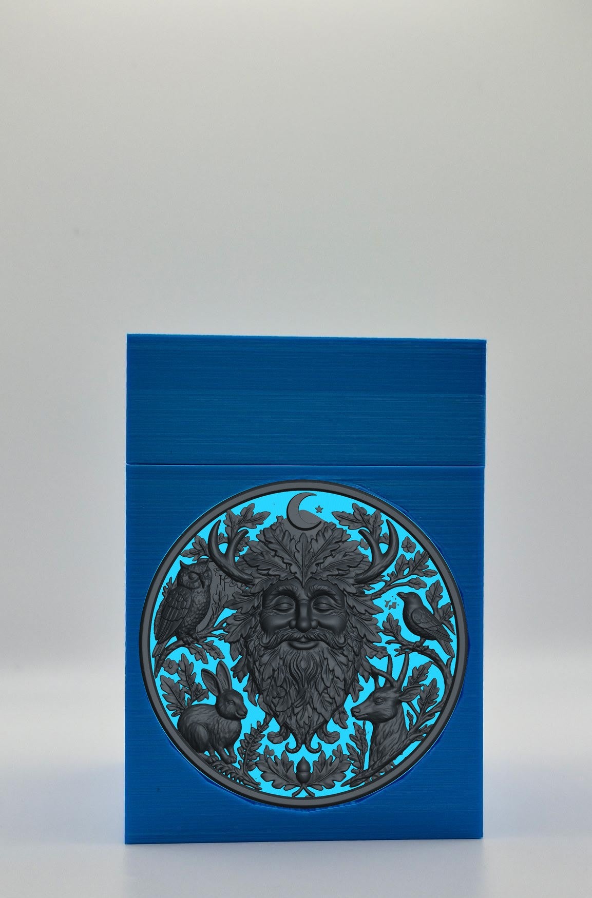 Tree Spirit Card Box — Blue