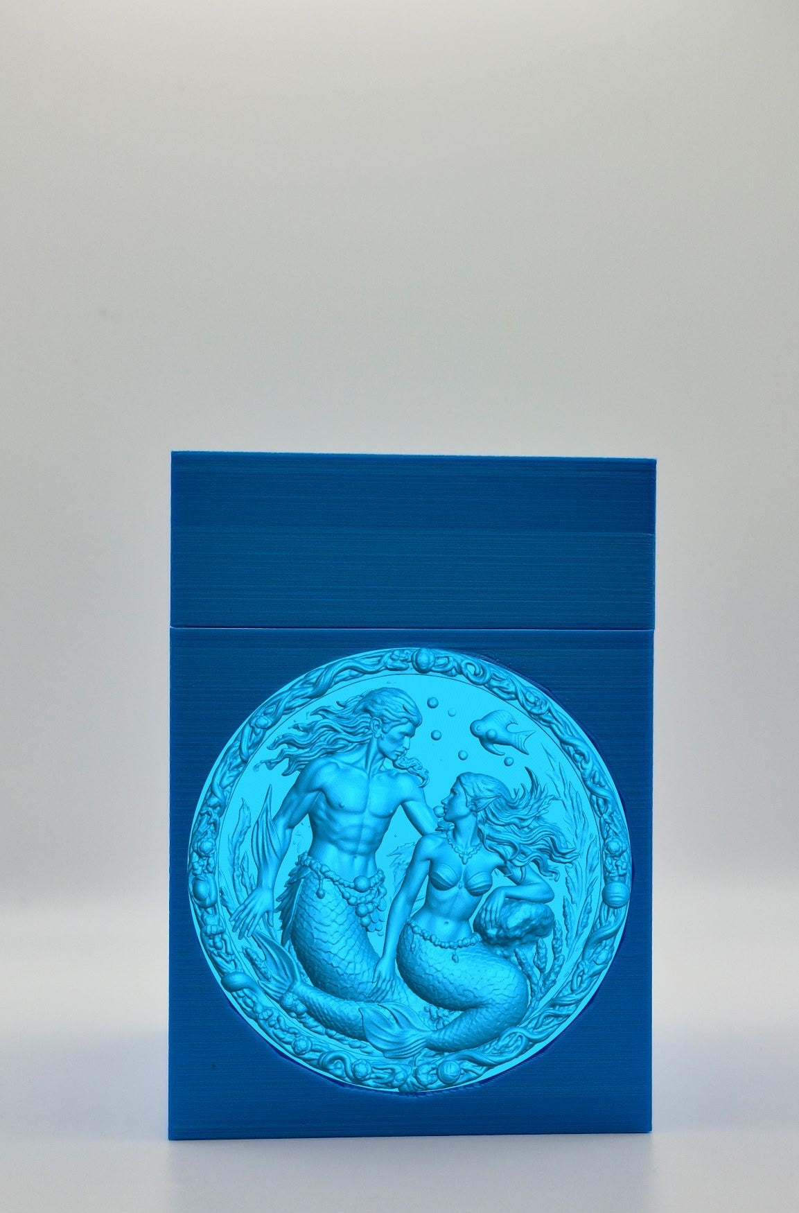Merfolk Card Box — Blue