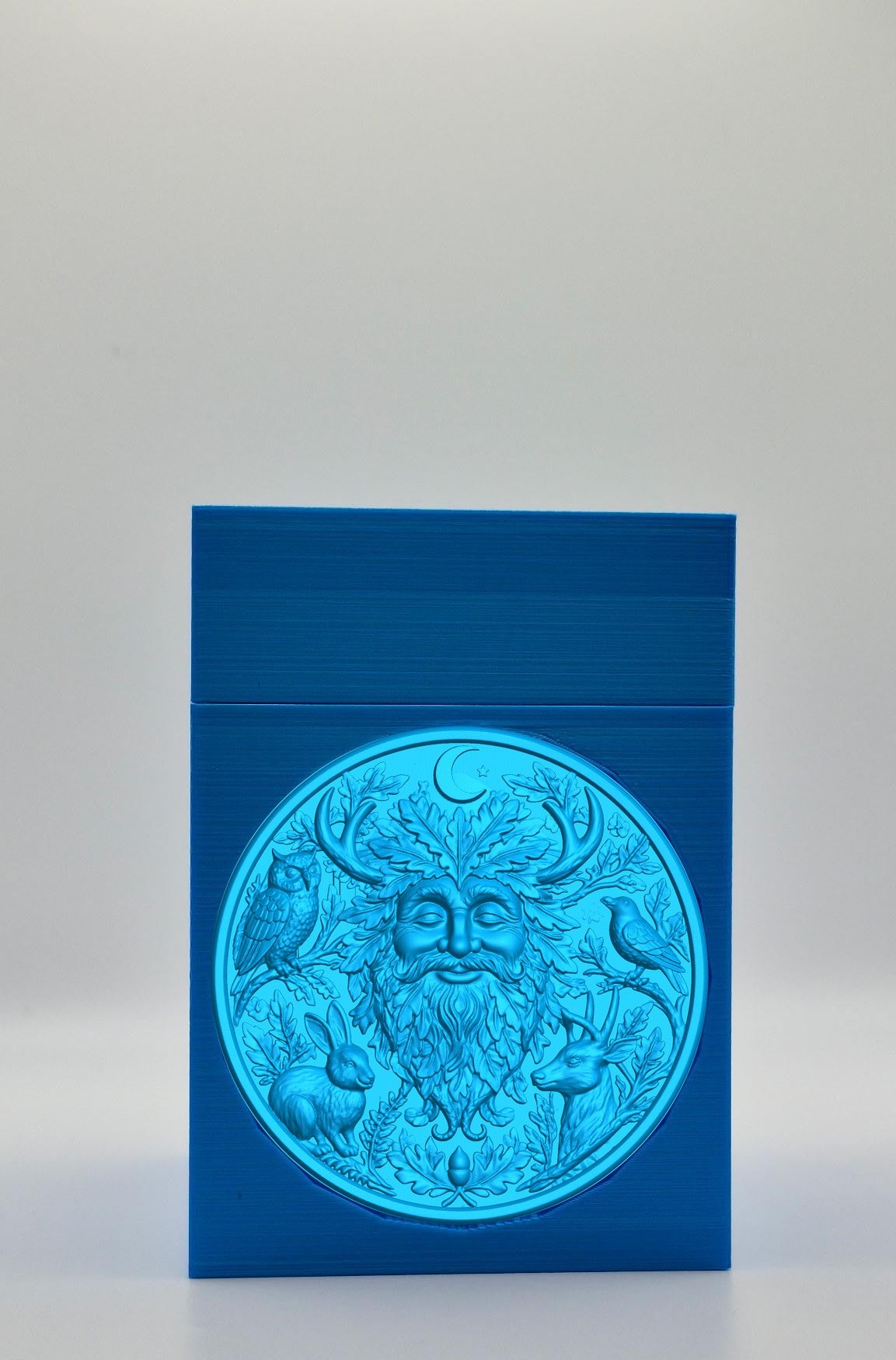 Tree Spirit Card Box — Blue