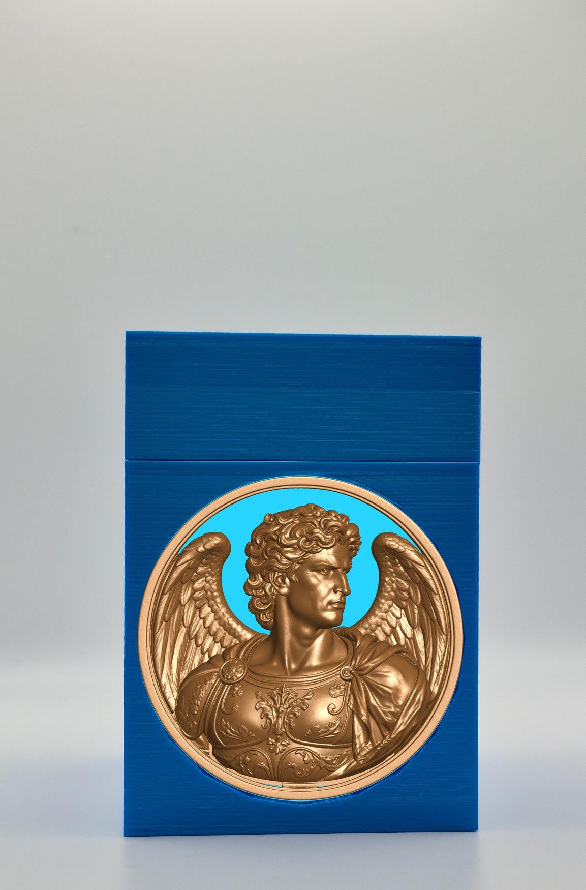 Angel Card Box — Blue