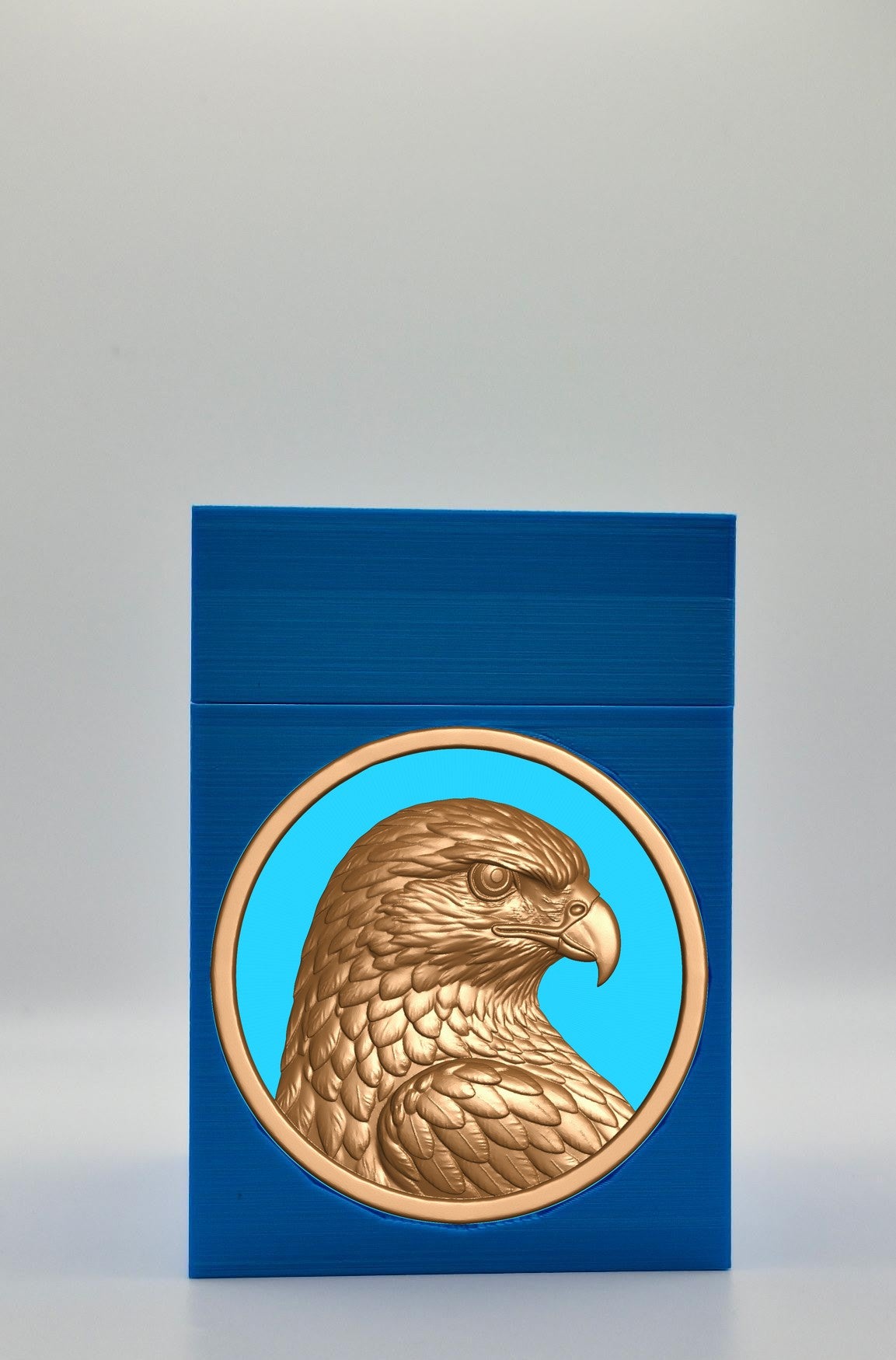 Eagle Card Box — Blue