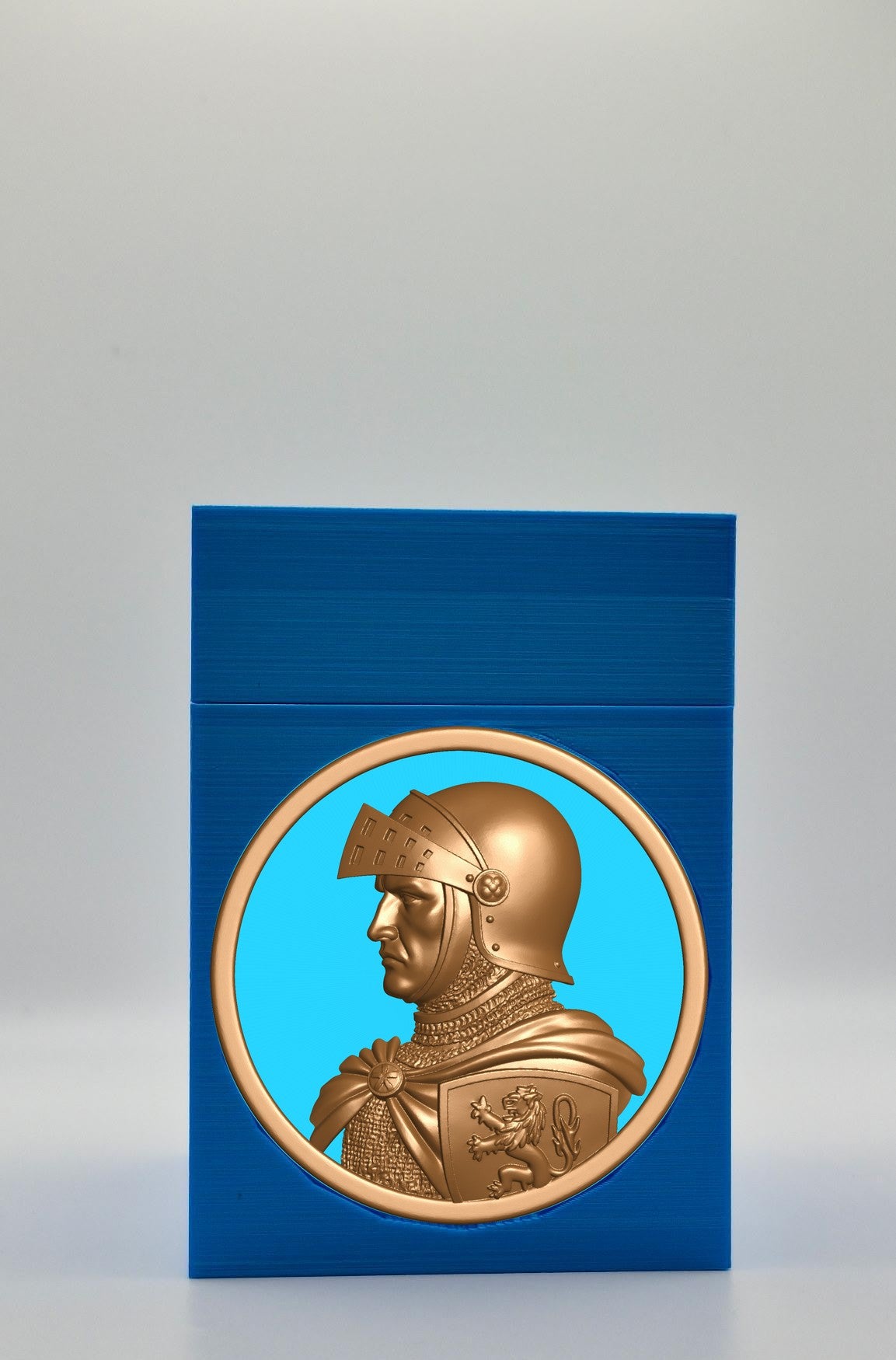 Knight Card Box — Blue