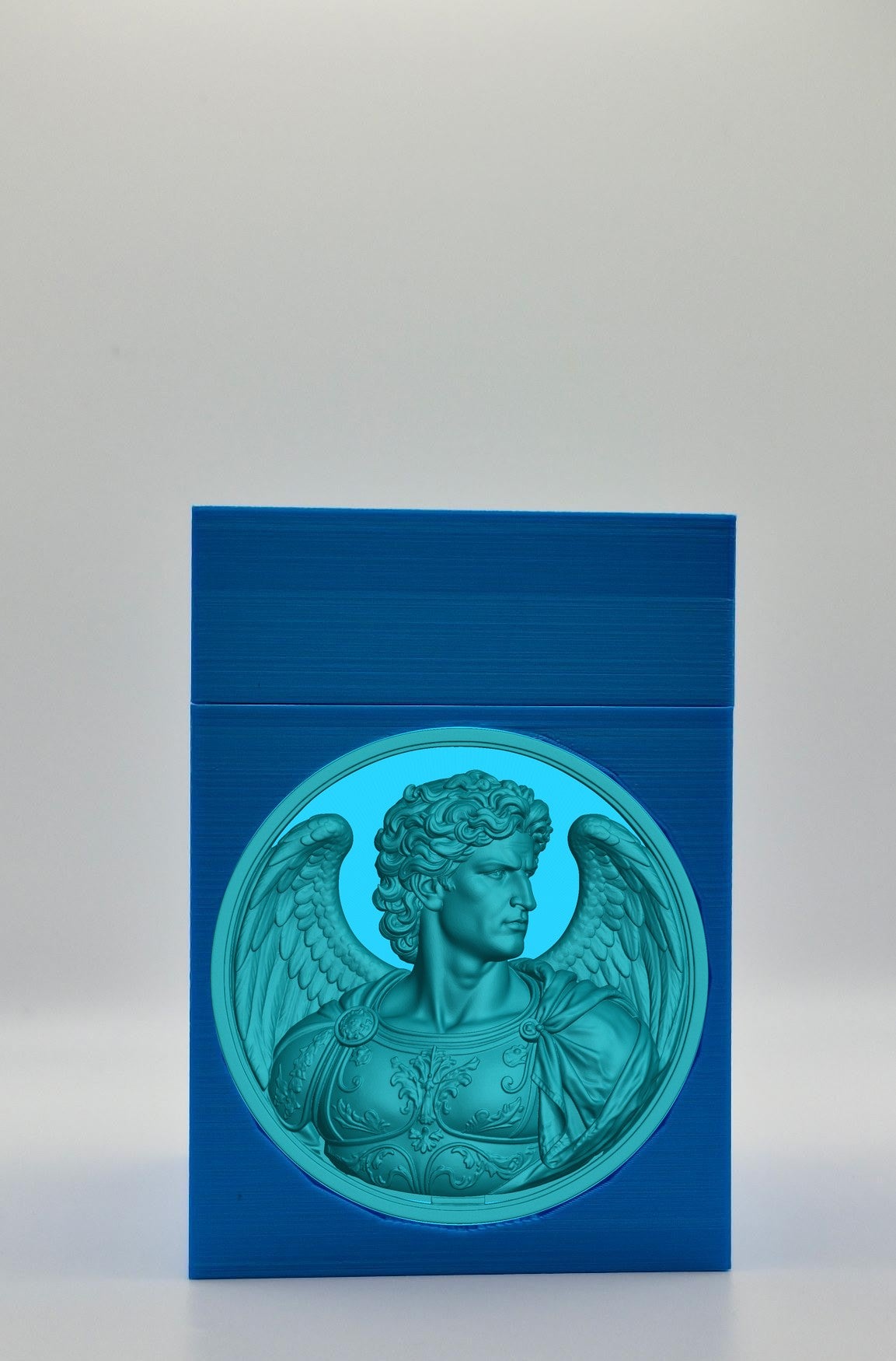 Angel Card Box — Blue