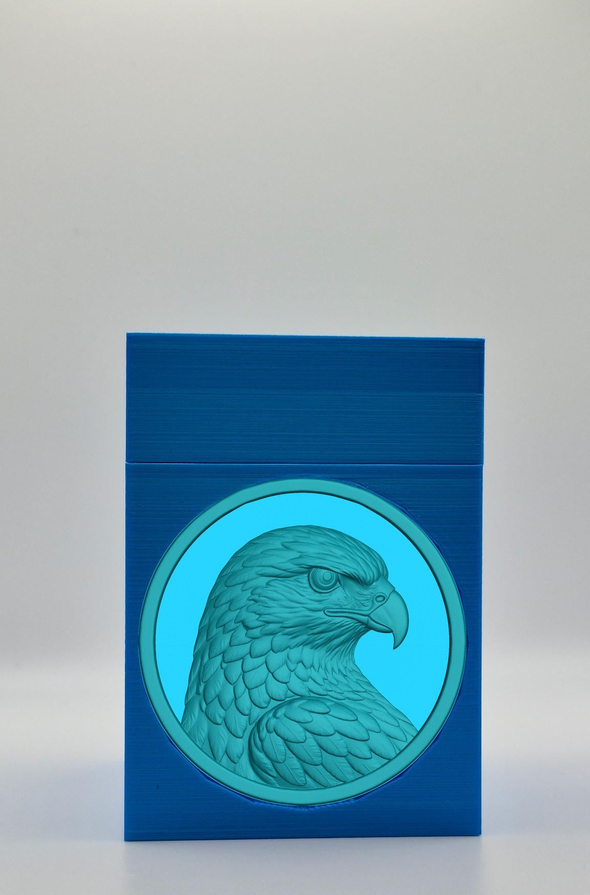 Eagle Card Box — Blue