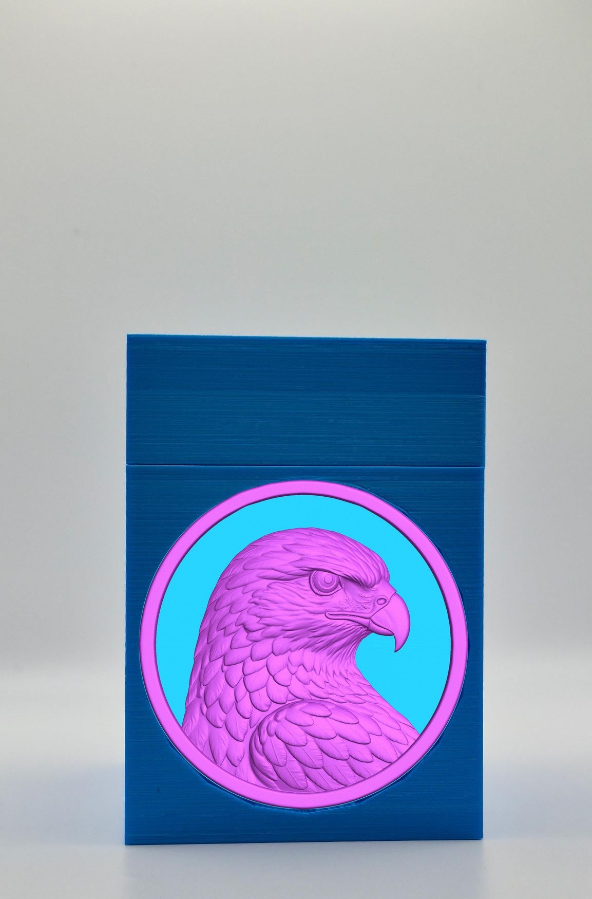 Eagle Card Box — Blue