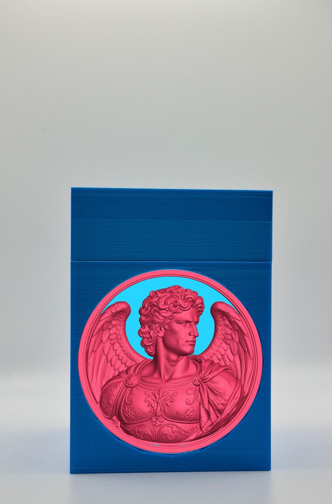 Angel Card Box — Blue
