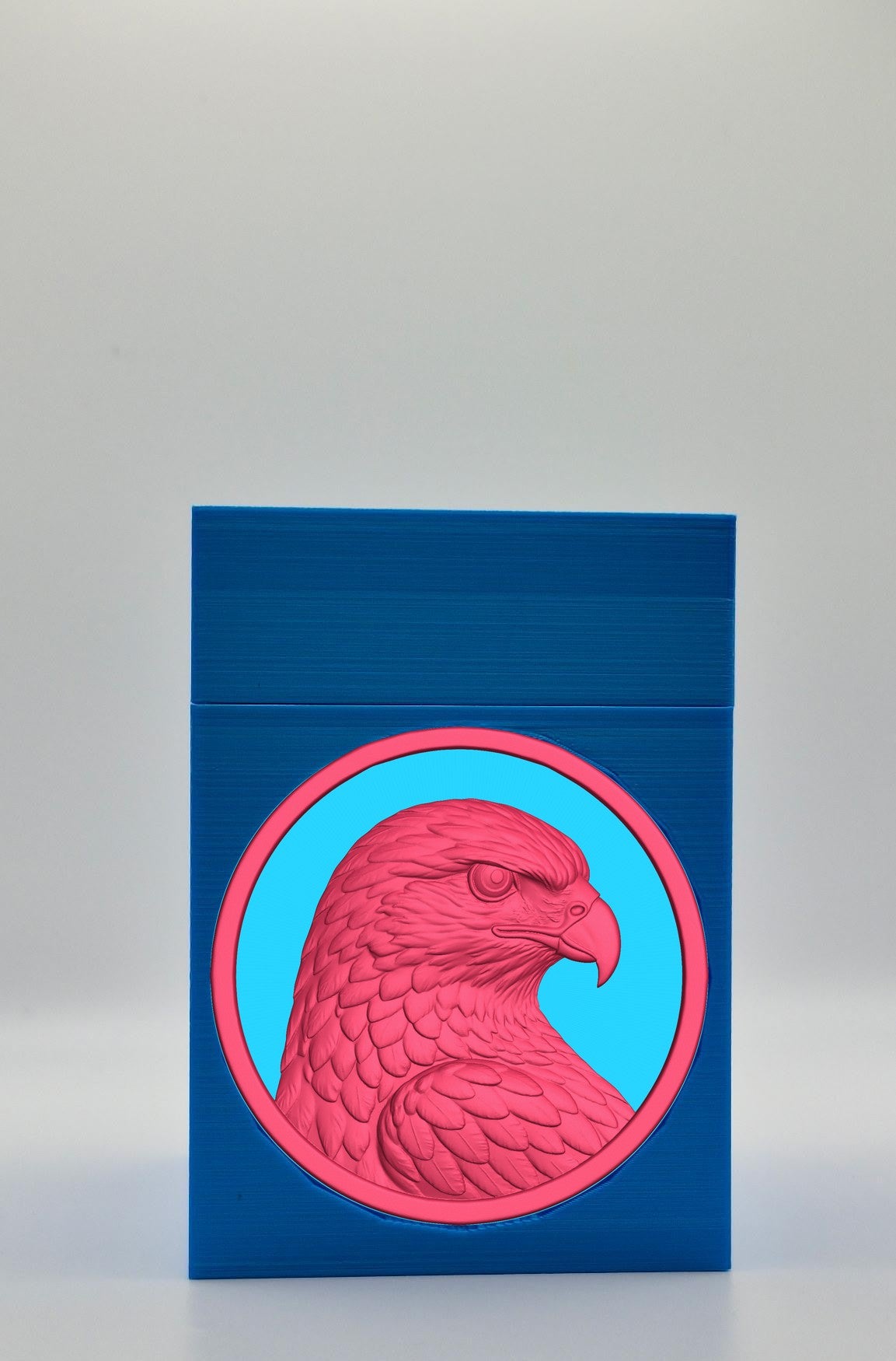 Eagle Card Box — Blue