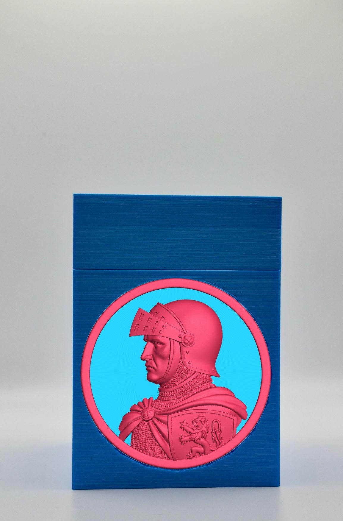 Knight Card Box — Blue