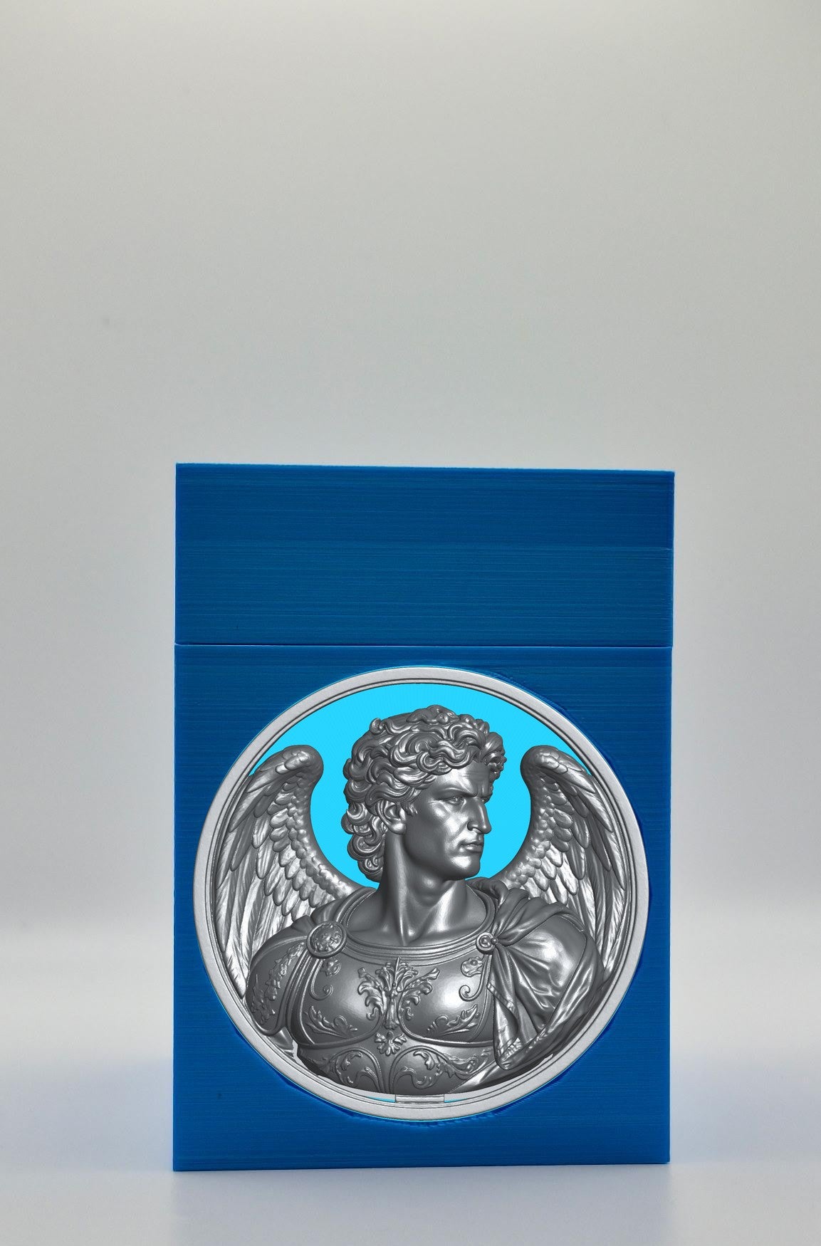 Angel Card Box — Blue