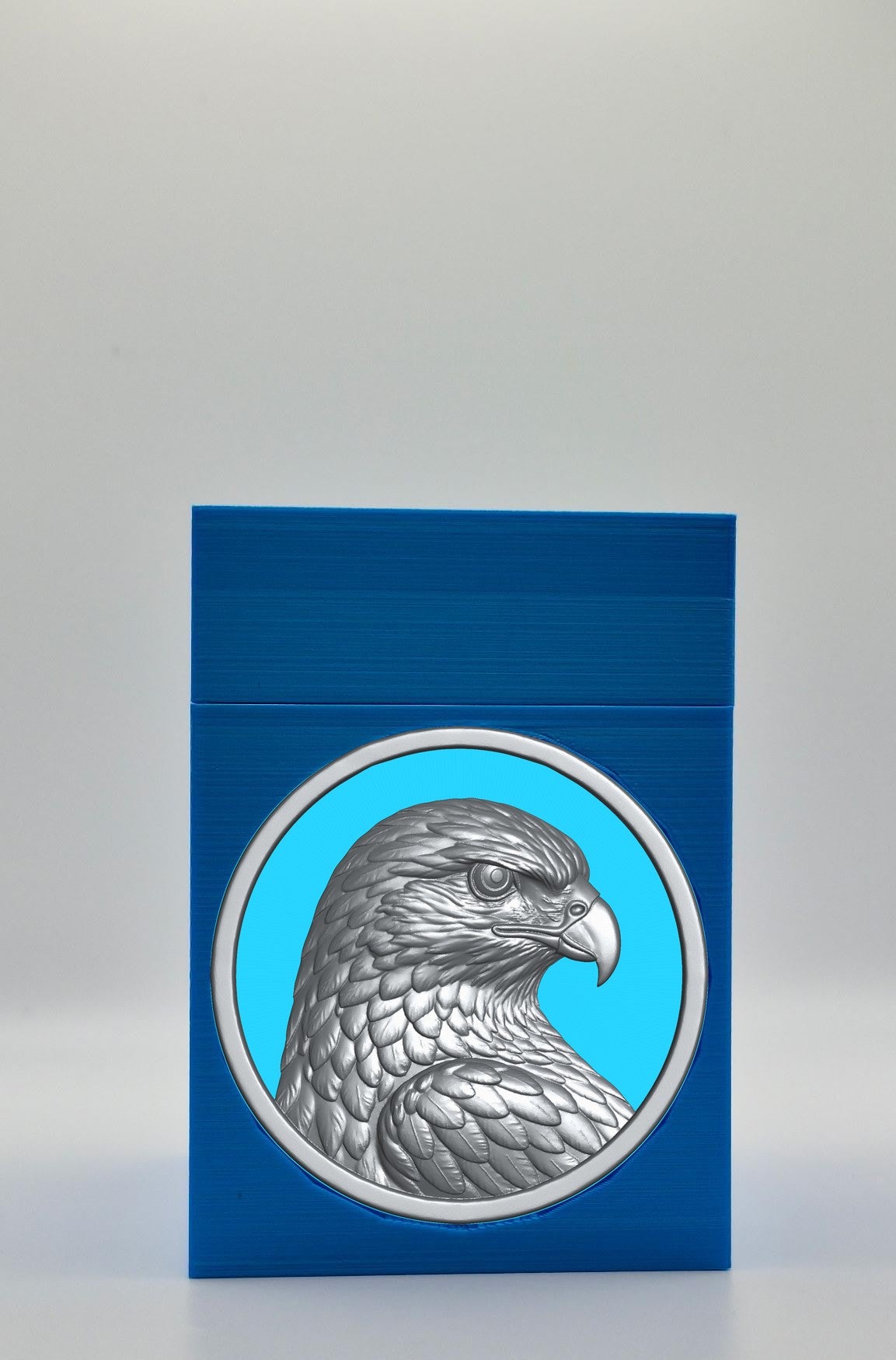 Eagle Card Box — Blue