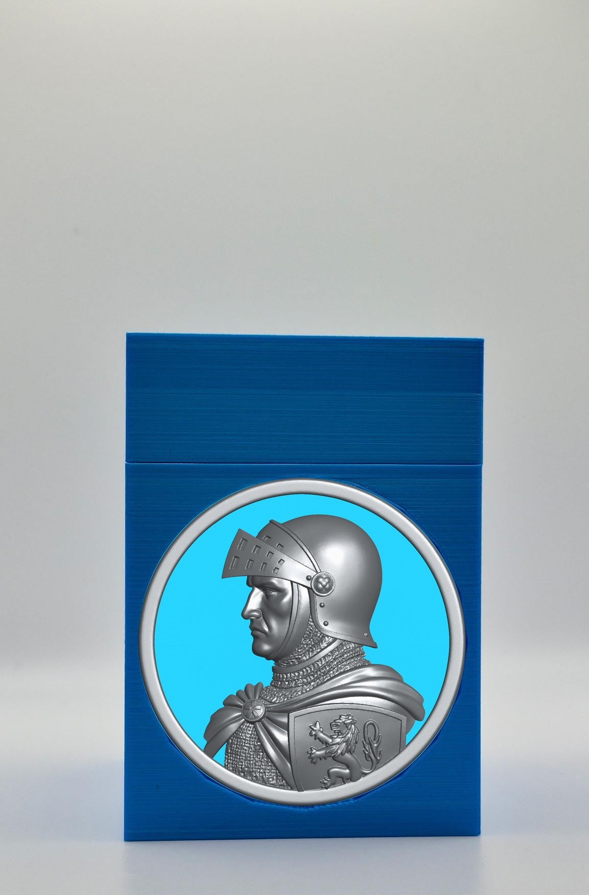 Knight Card Box — Blue