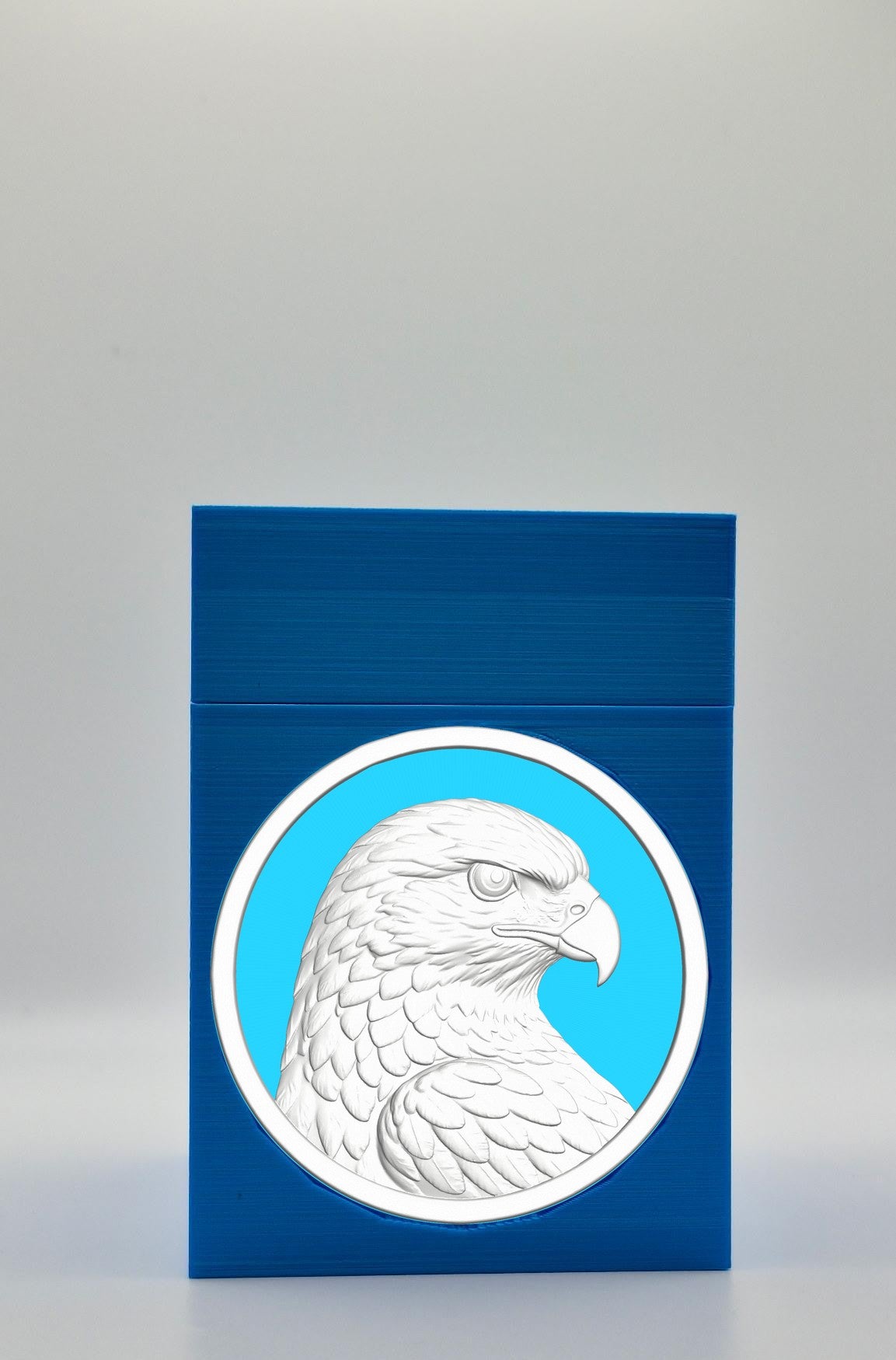 Eagle Card Box — Blue