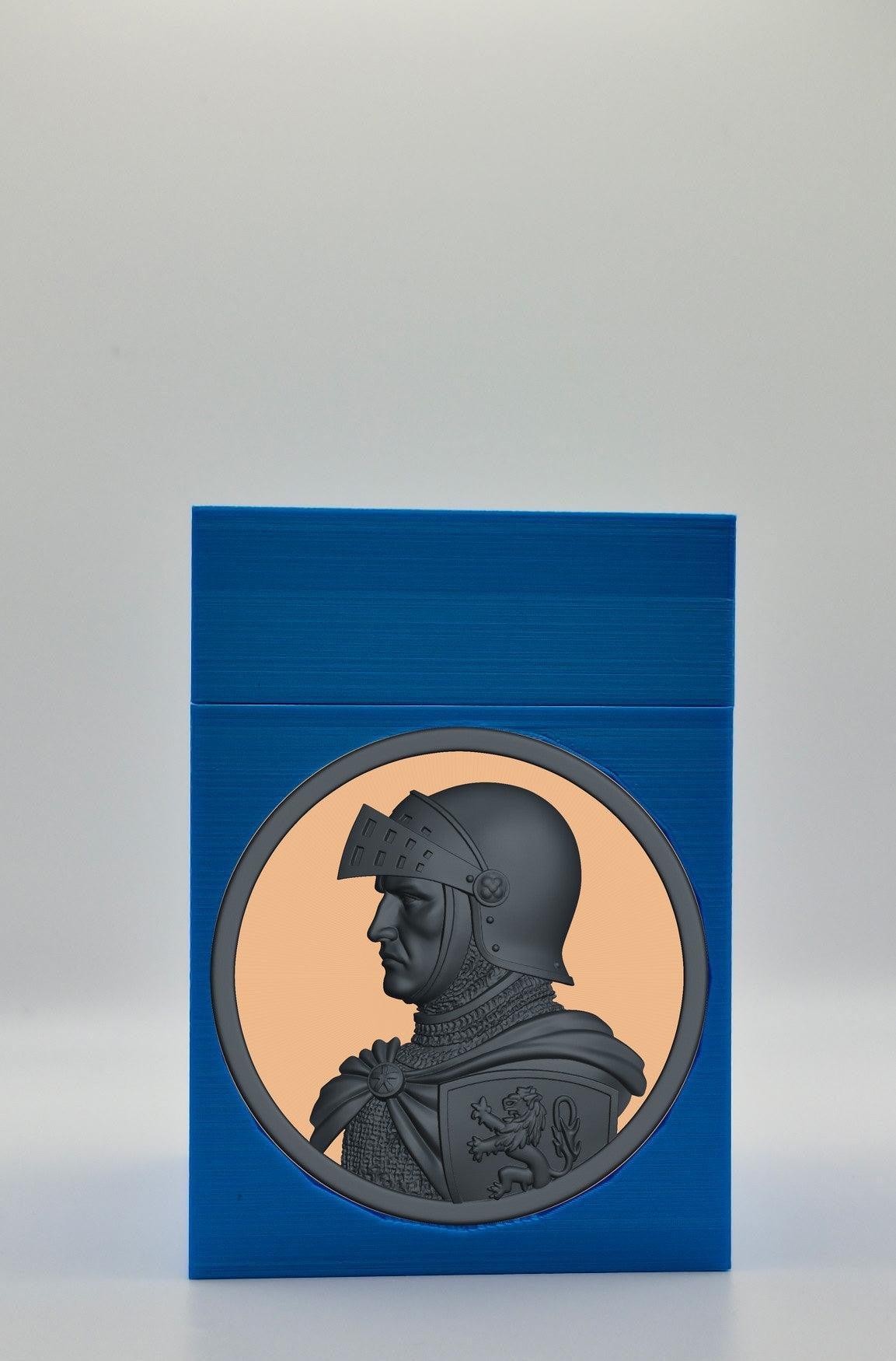 Knight Card Box — Blue
