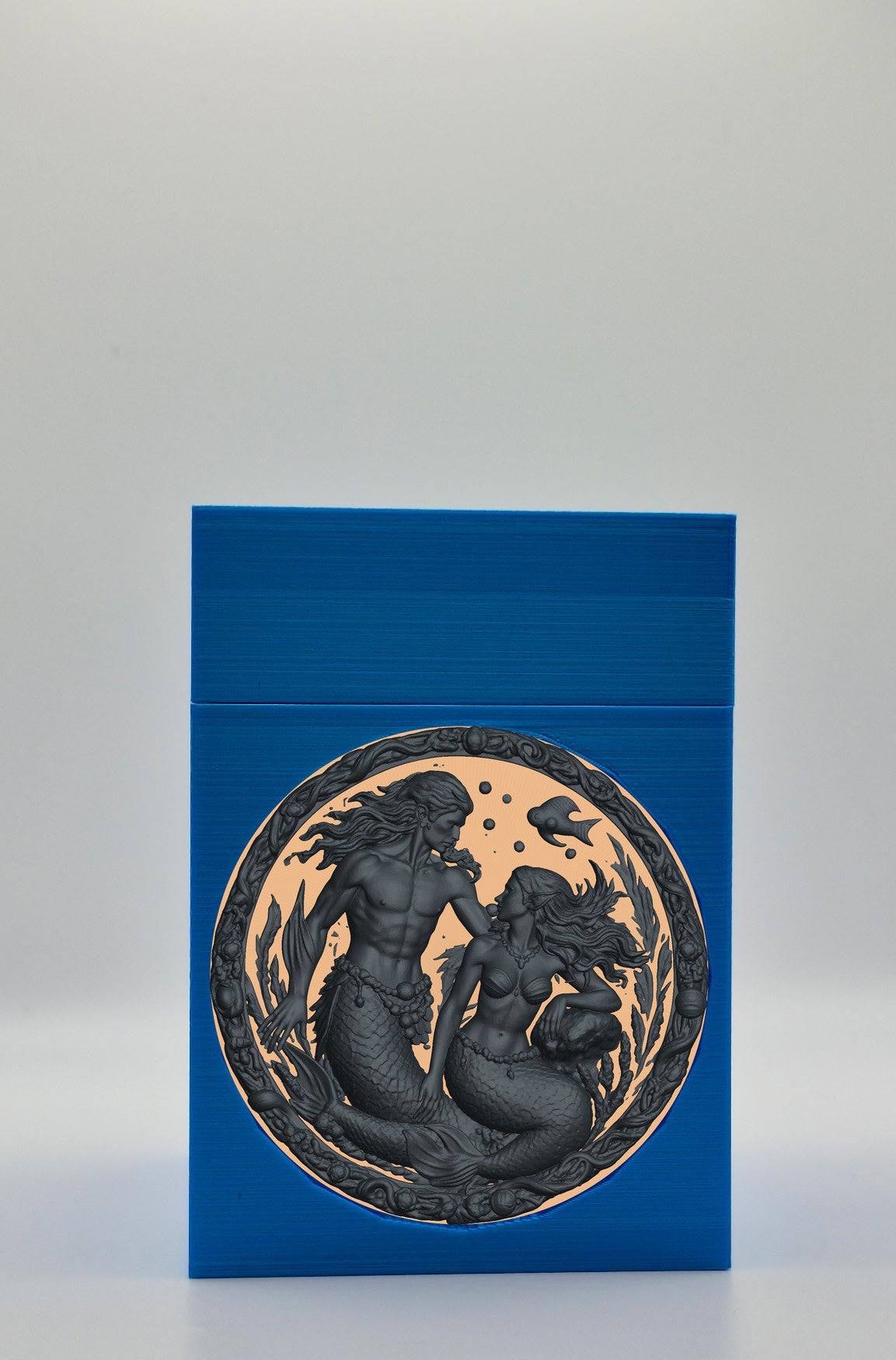Merfolk Card Box — Blue