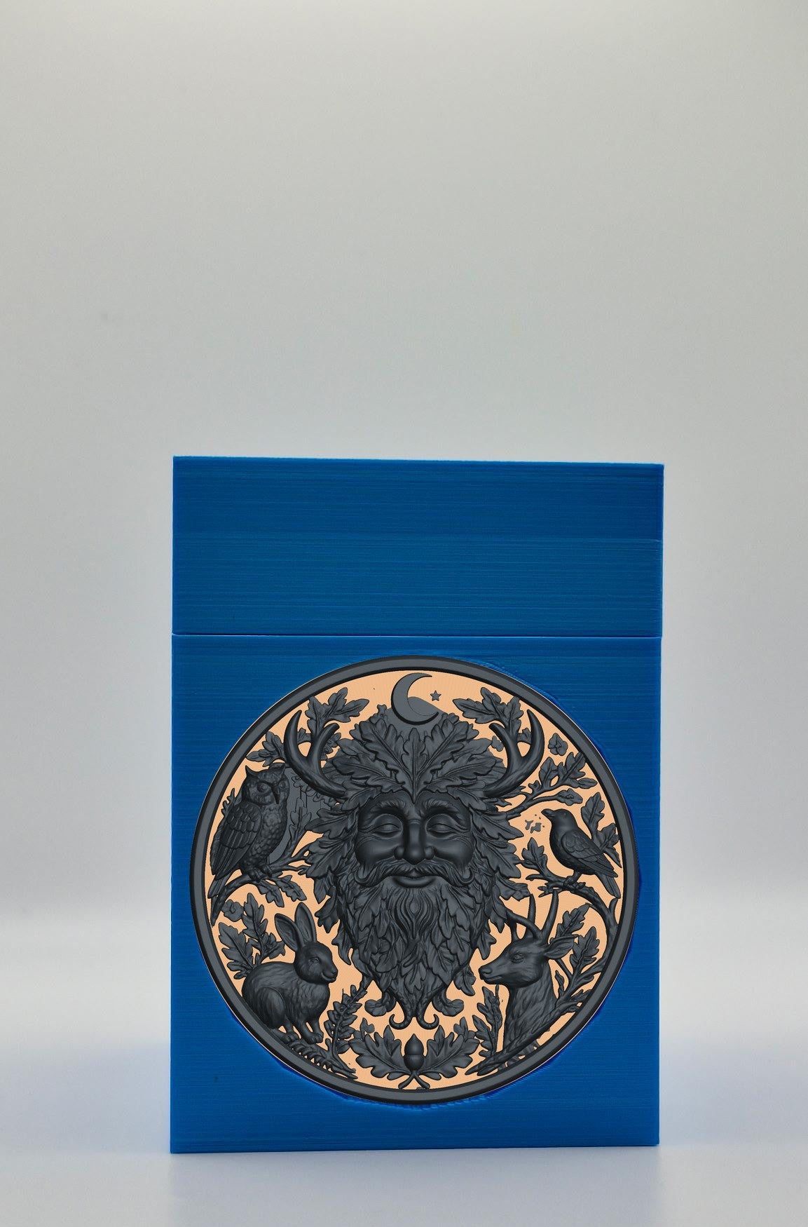 Tree Spirit Card Box — Blue