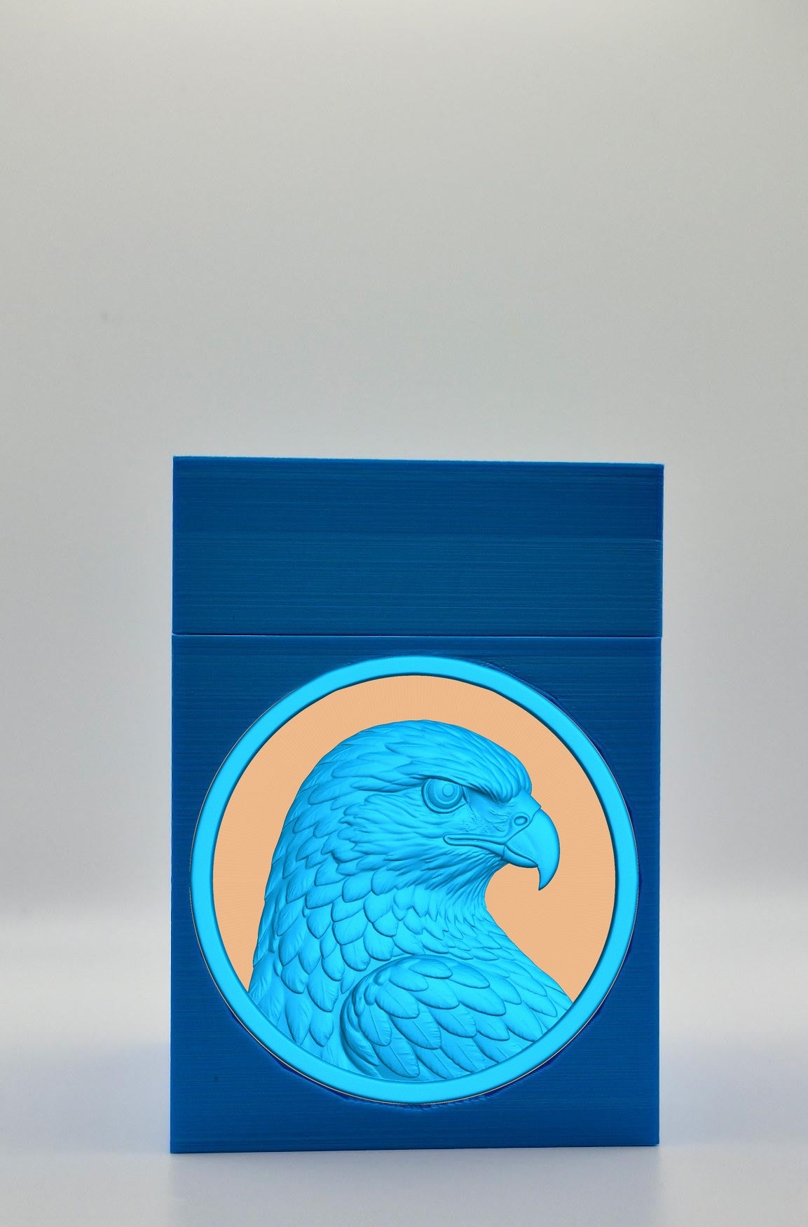 Eagle Card Box — Blue