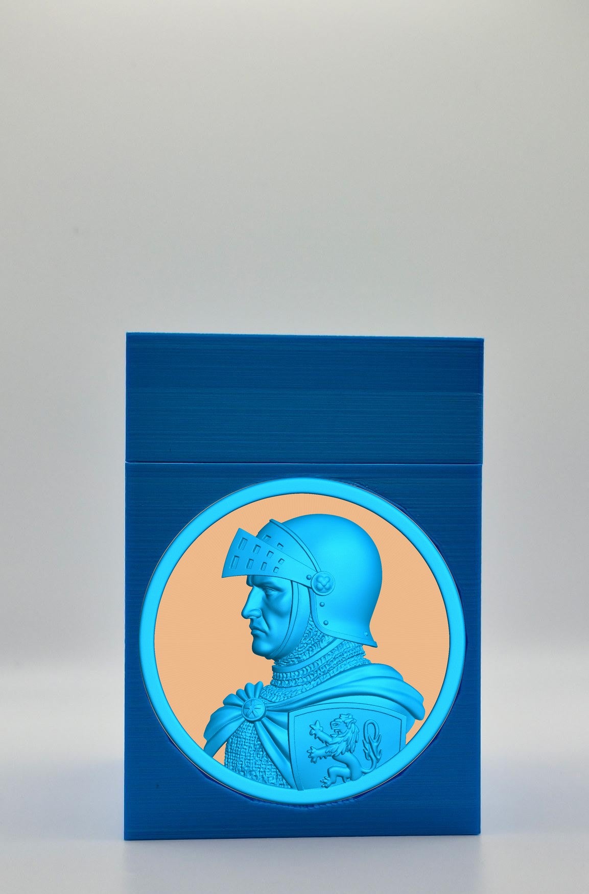 Knight Card Box — Blue