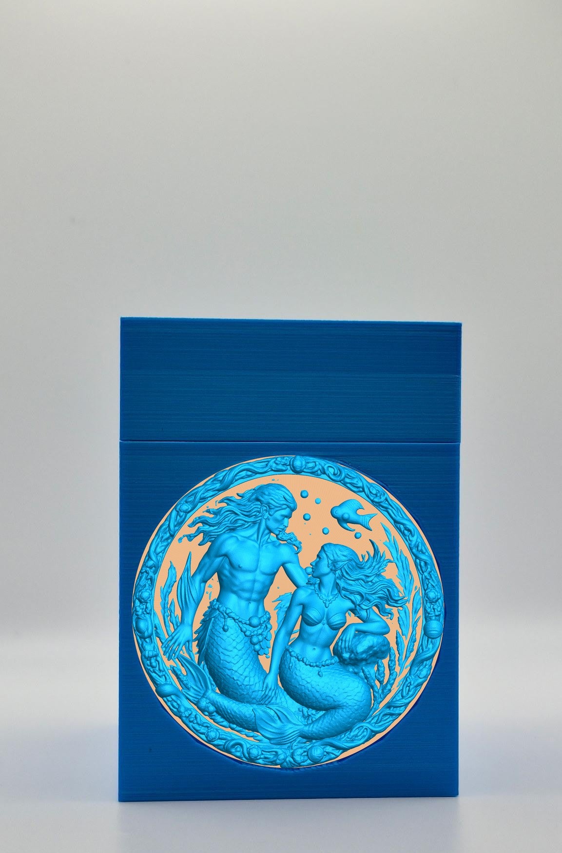 Merfolk Card Box — Blue
