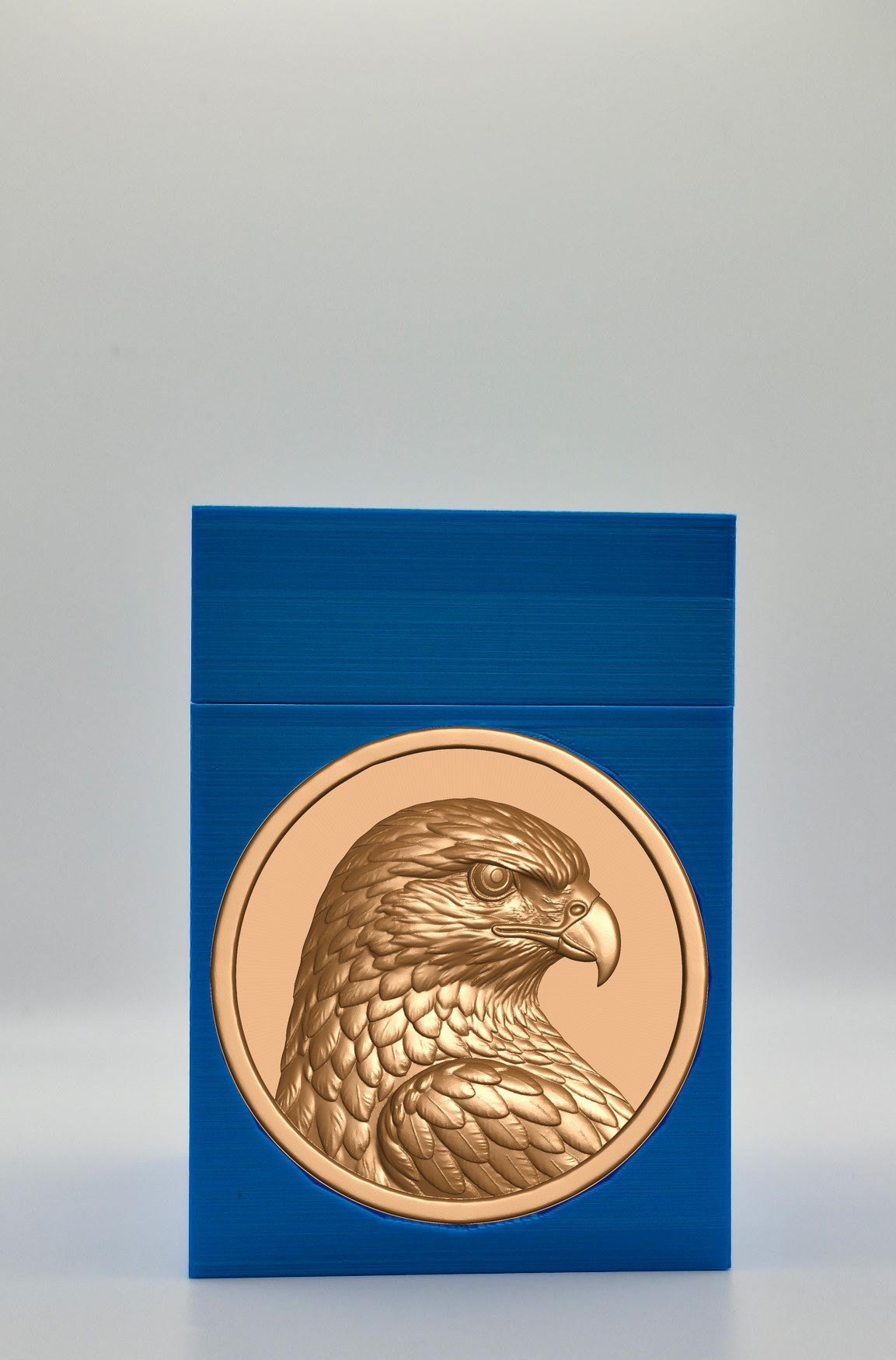 Eagle Card Box — Blue