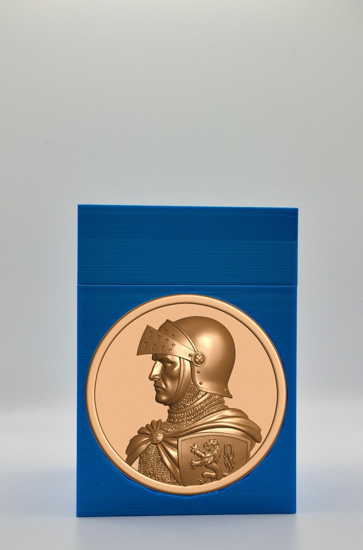 Knight Card Box — Blue