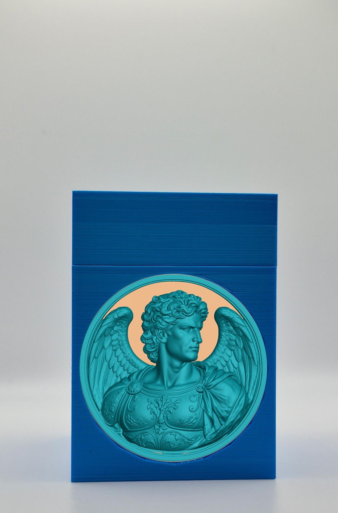 Angel Card Box — Blue