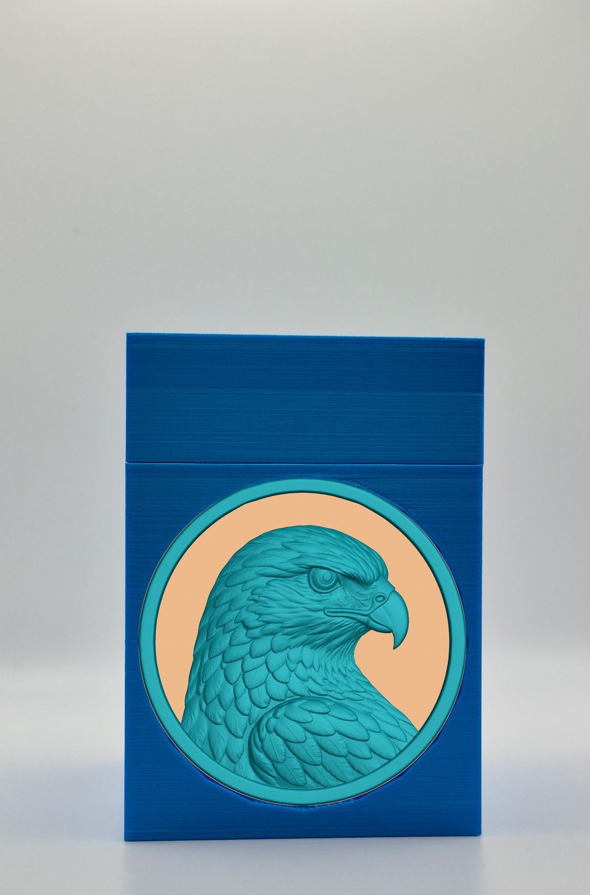 Eagle Card Box — Blue
