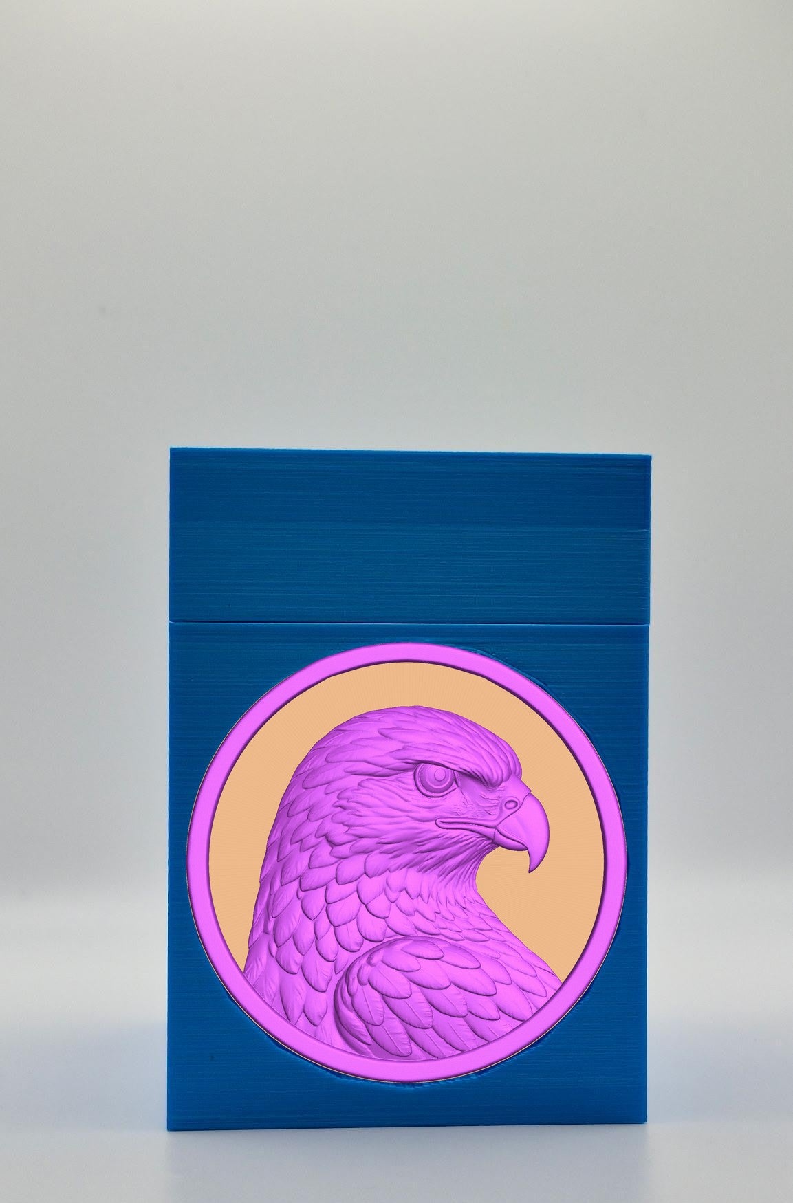 Eagle Card Box — Blue