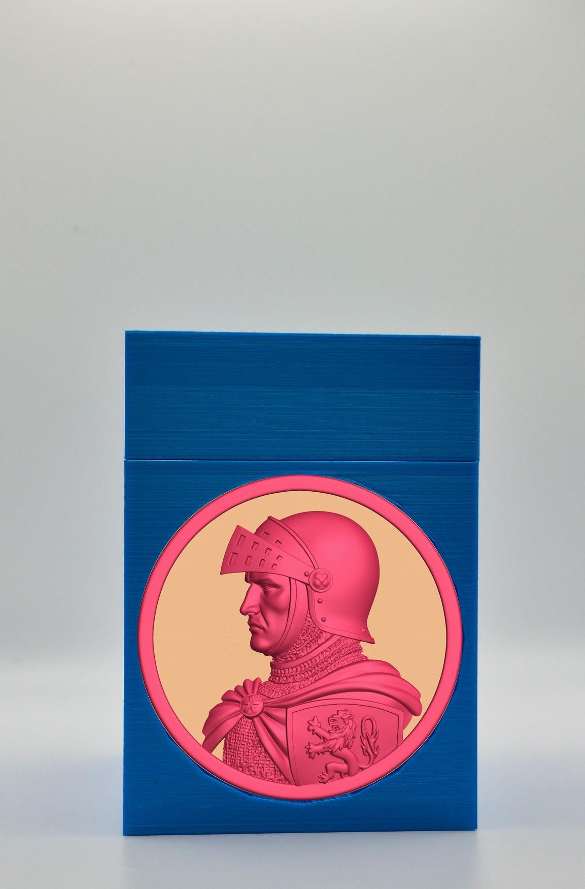 Knight Card Box — Blue