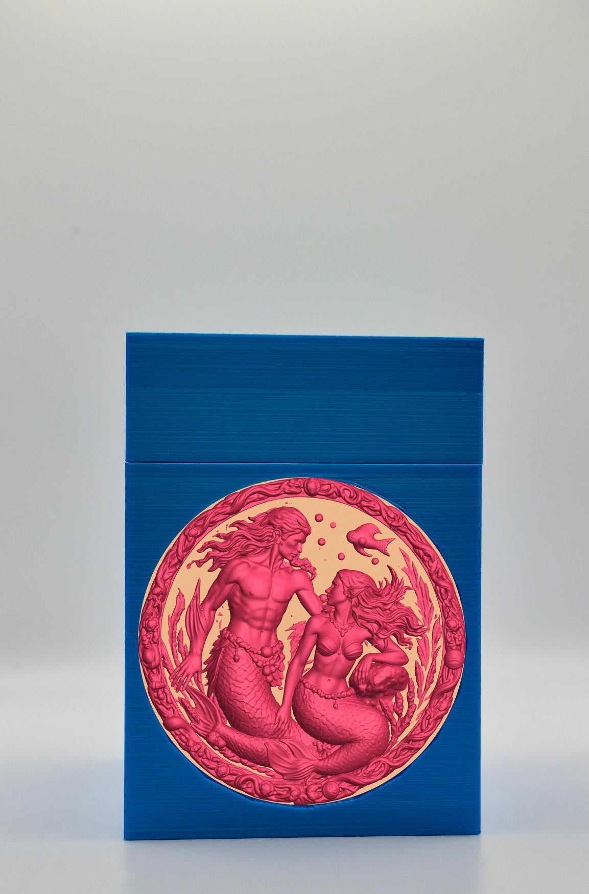 Merfolk Card Box — Blue