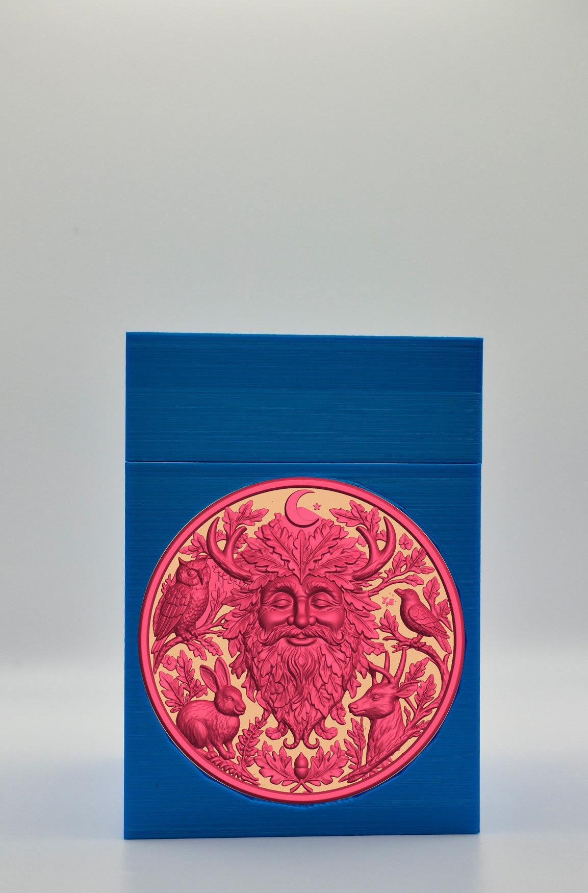 Tree Spirit Card Box — Blue