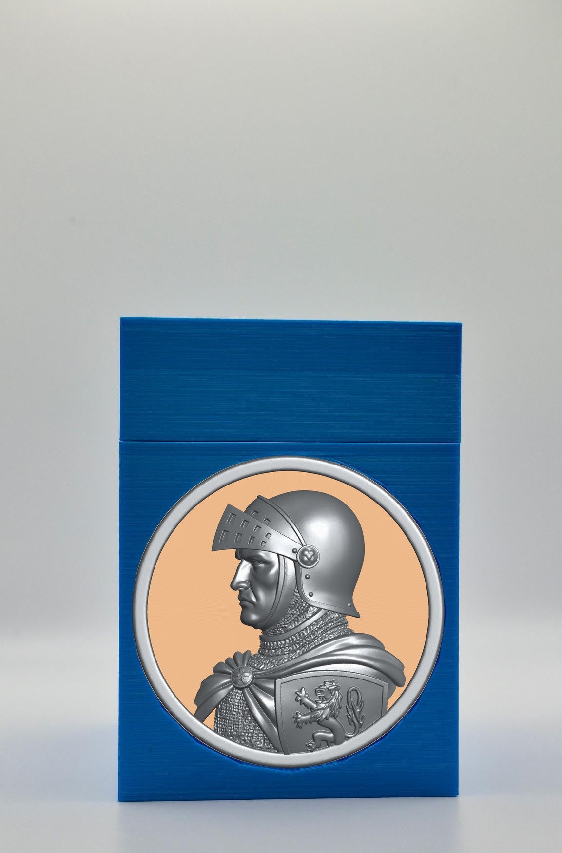 Knight Card Box — Blue