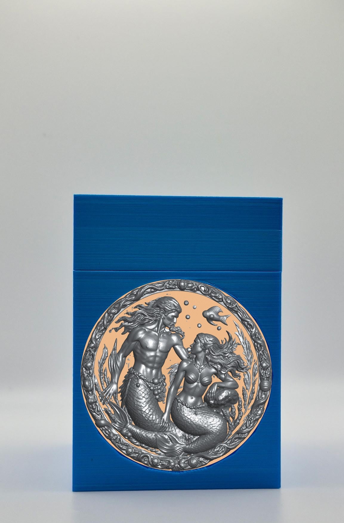 Merfolk Card Box — Blue