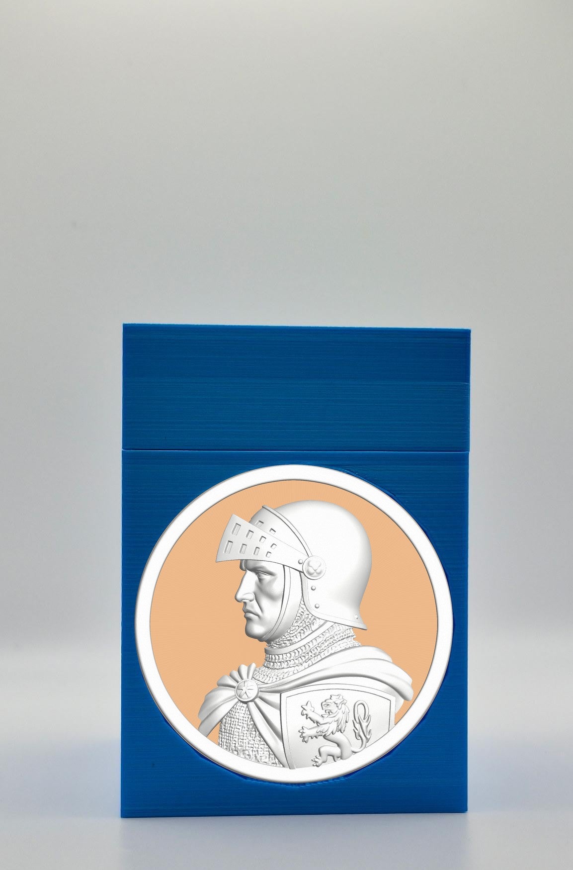Knight Card Box — Blue