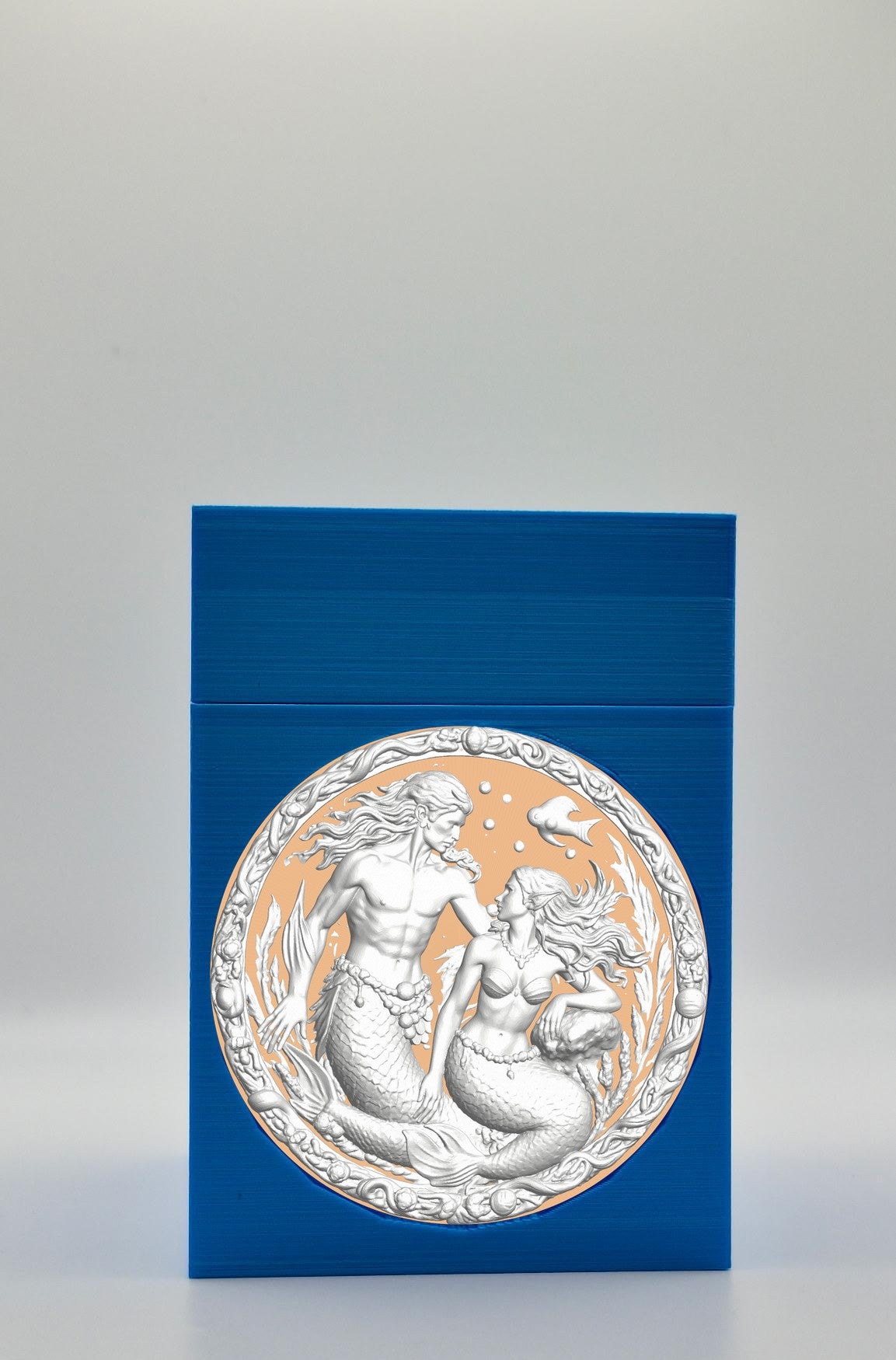 Merfolk Card Box — Blue