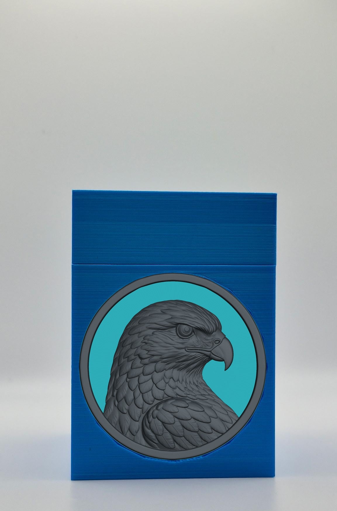 Eagle Card Box — Blue