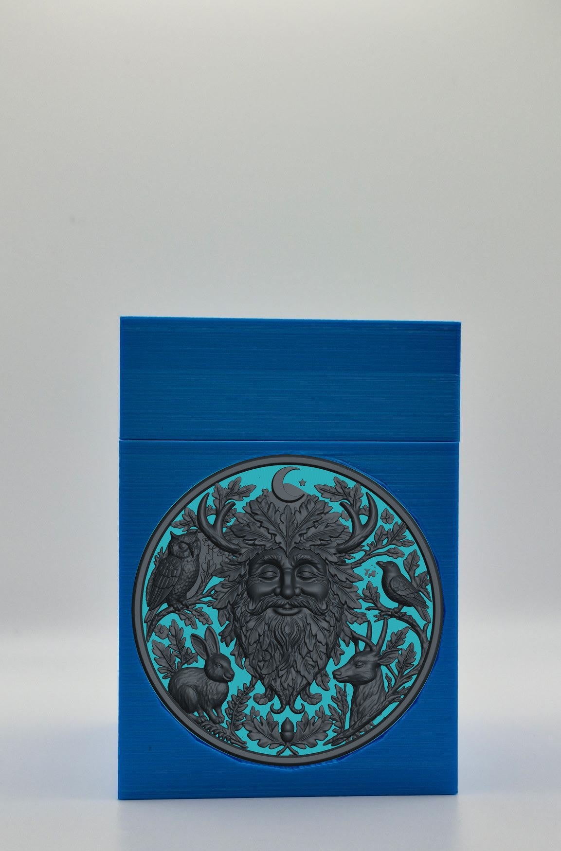 Tree Spirit Card Box — Blue